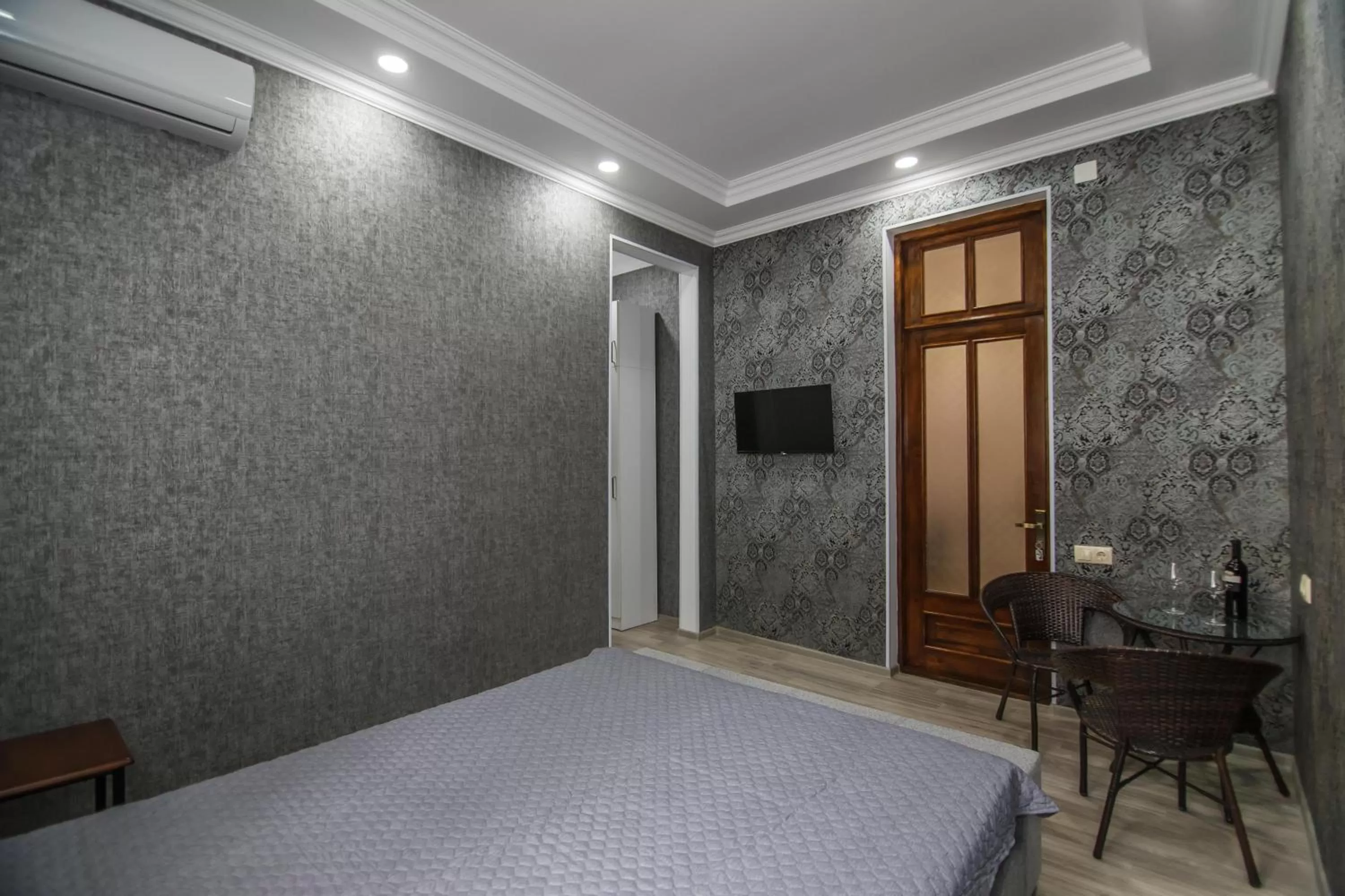 Bed in House at the Sea