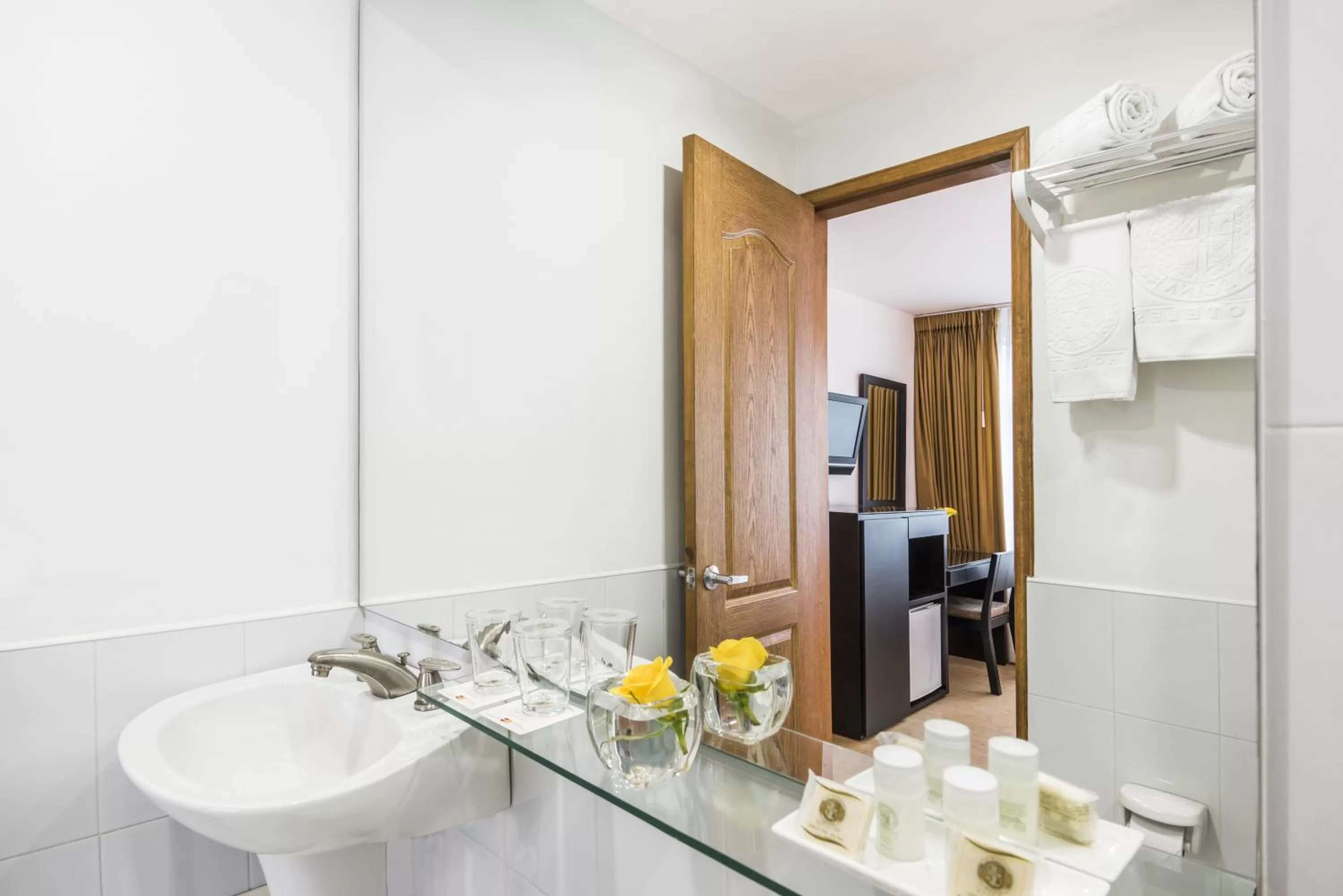 Bathroom in Hotel Asturias Medellin