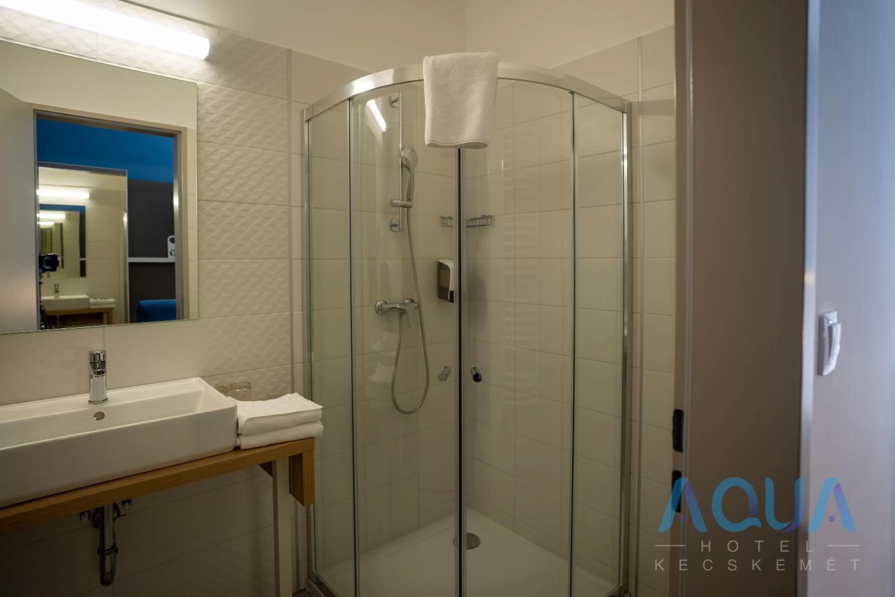 Bathroom in Aqua Hotel