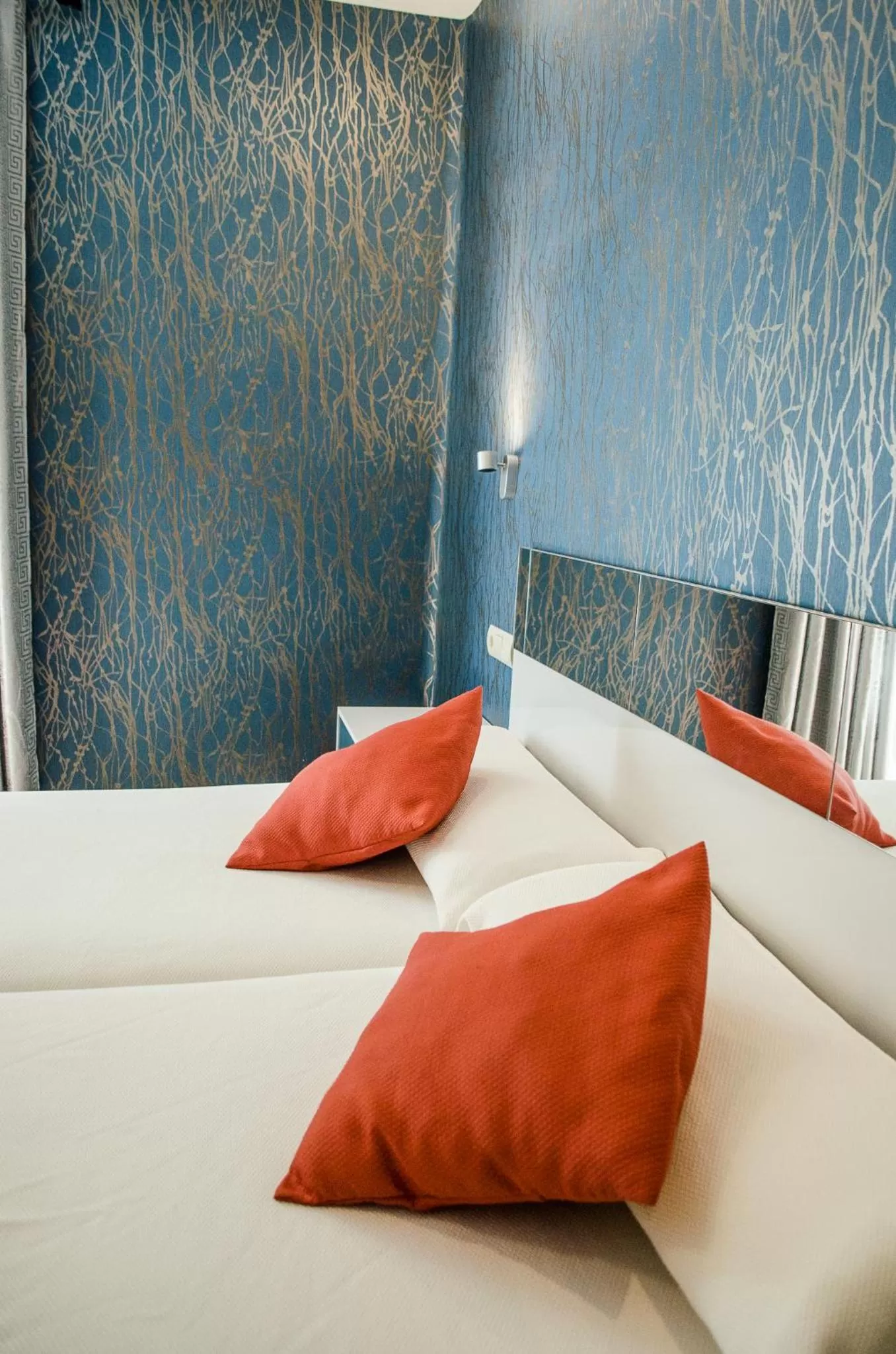 Bed in Hotel Jaqués