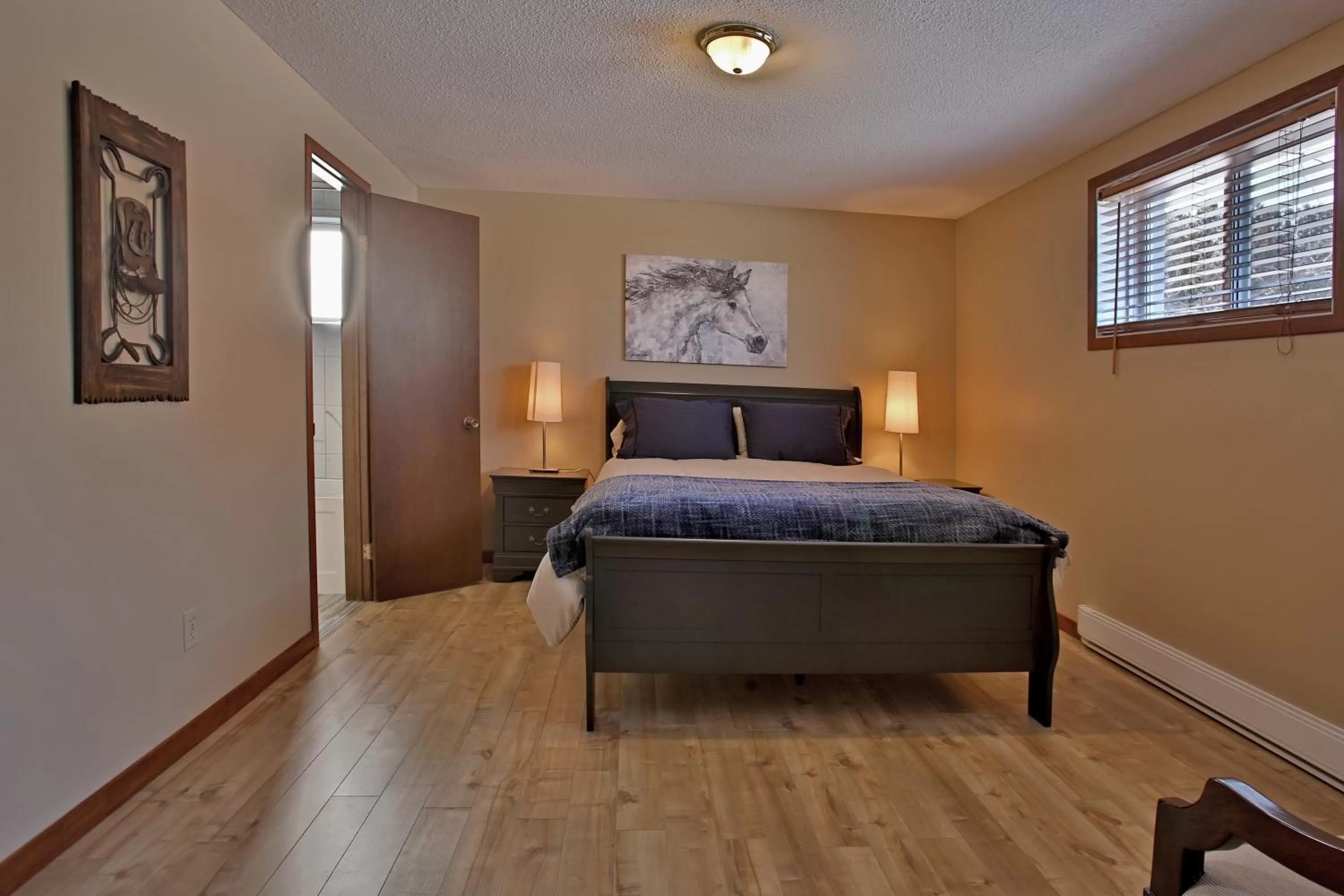 Bed in Ranch St-Hubert