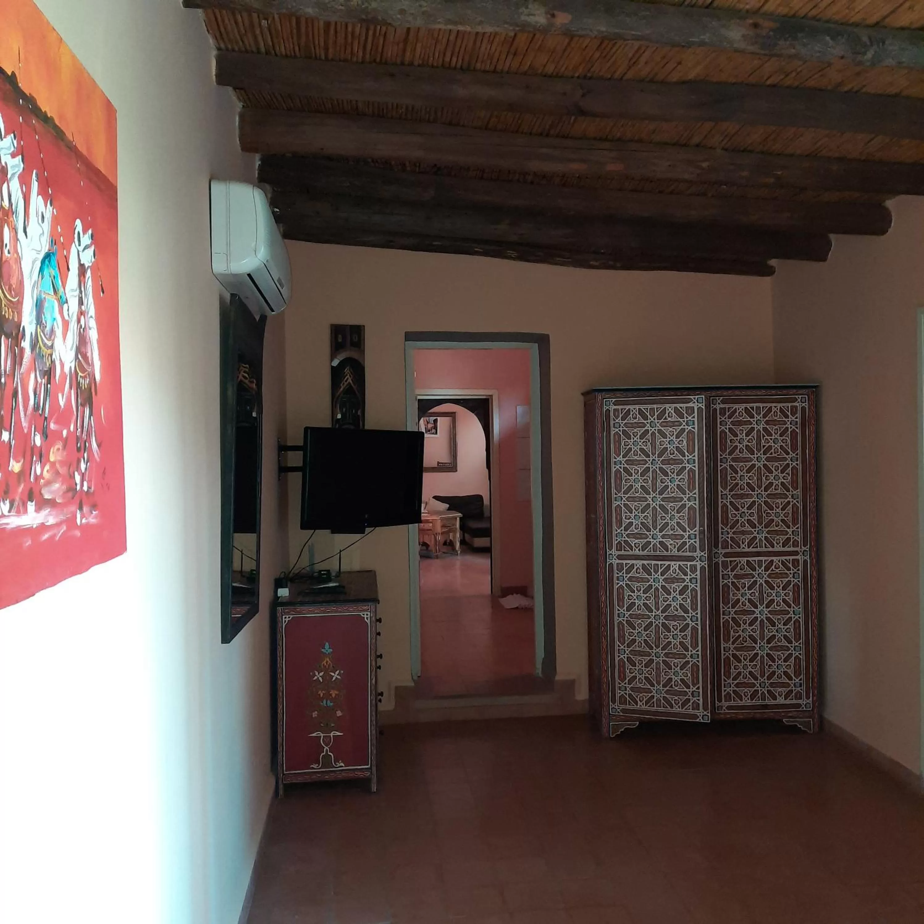 Living room, TV/Entertainment Center in Résidence Habiba