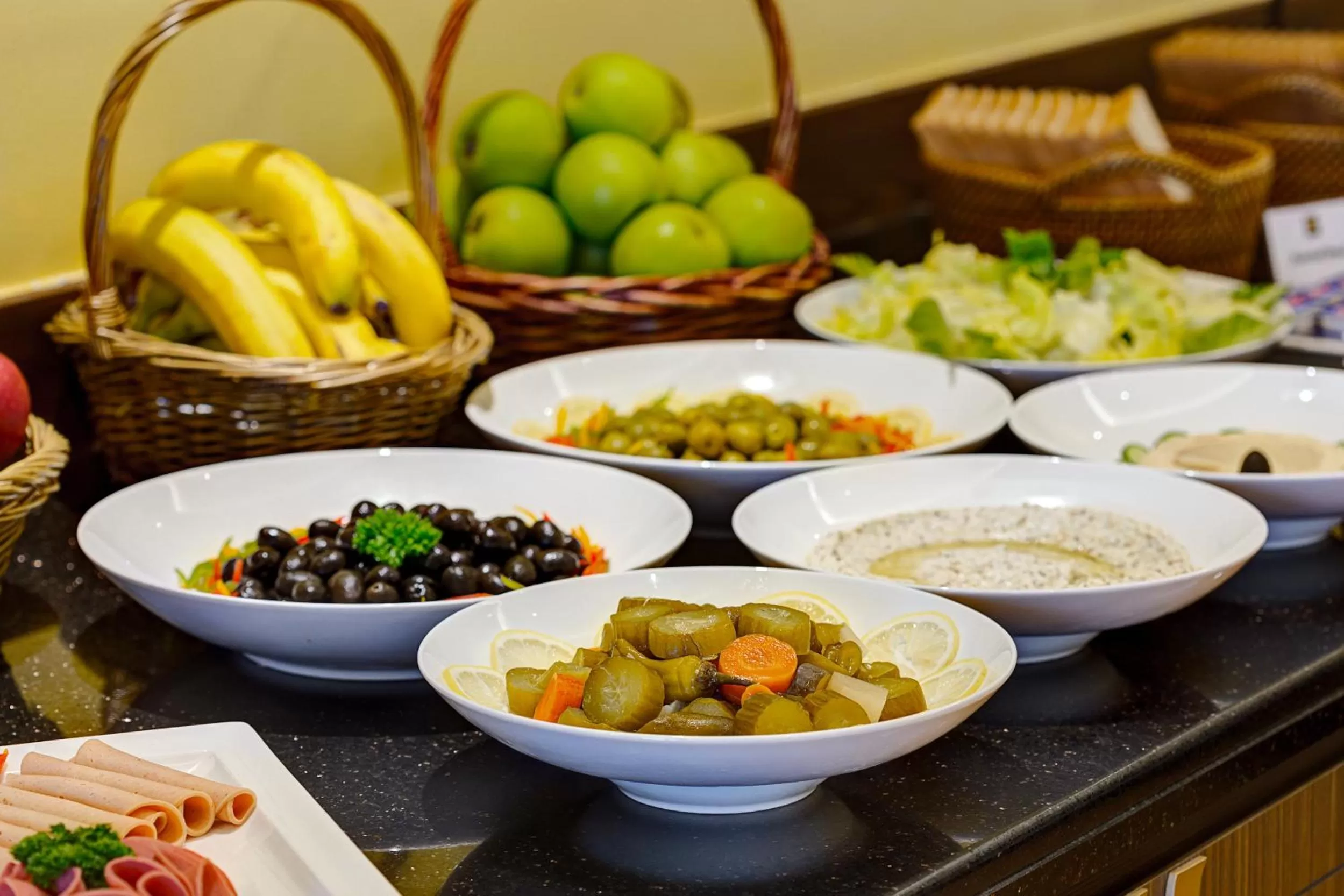 Food and drinks in Abidos Hotel Apartment Dubai Land