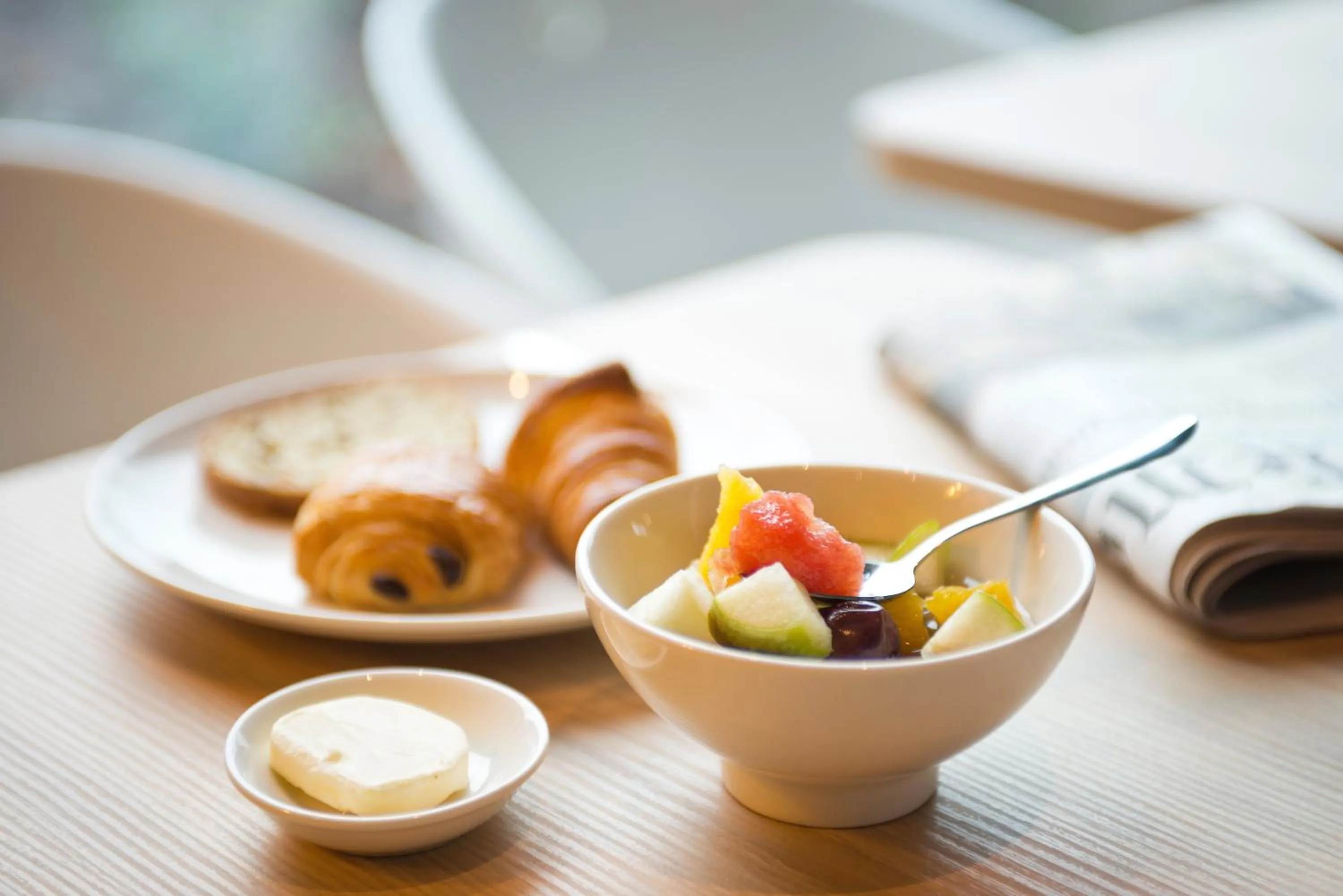 Buffet breakfast in Nomad Hotel le Havre Centre Gare