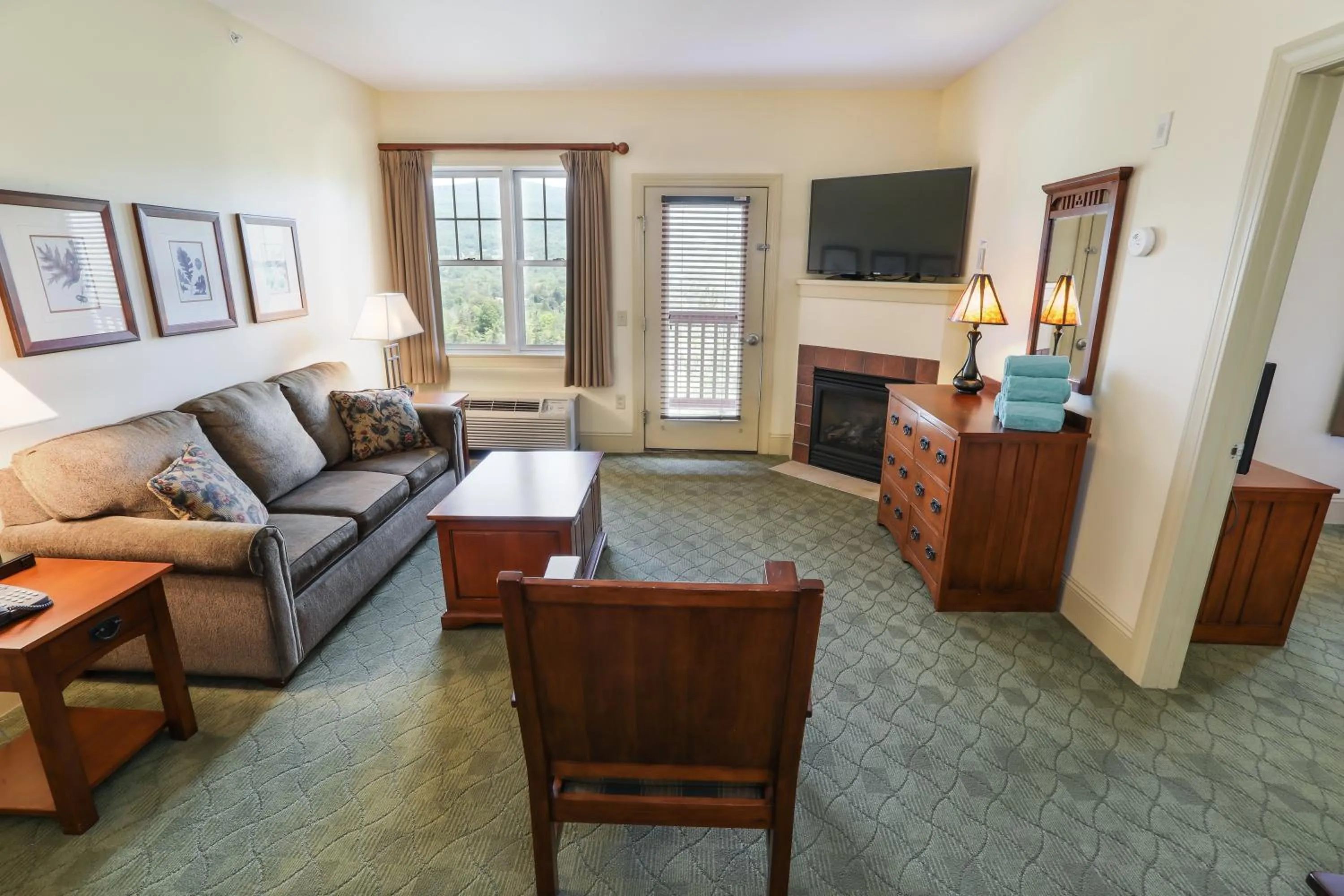 Photo of the whole room in Kaatskill Mountain Club and Condos by Hunter Mountain