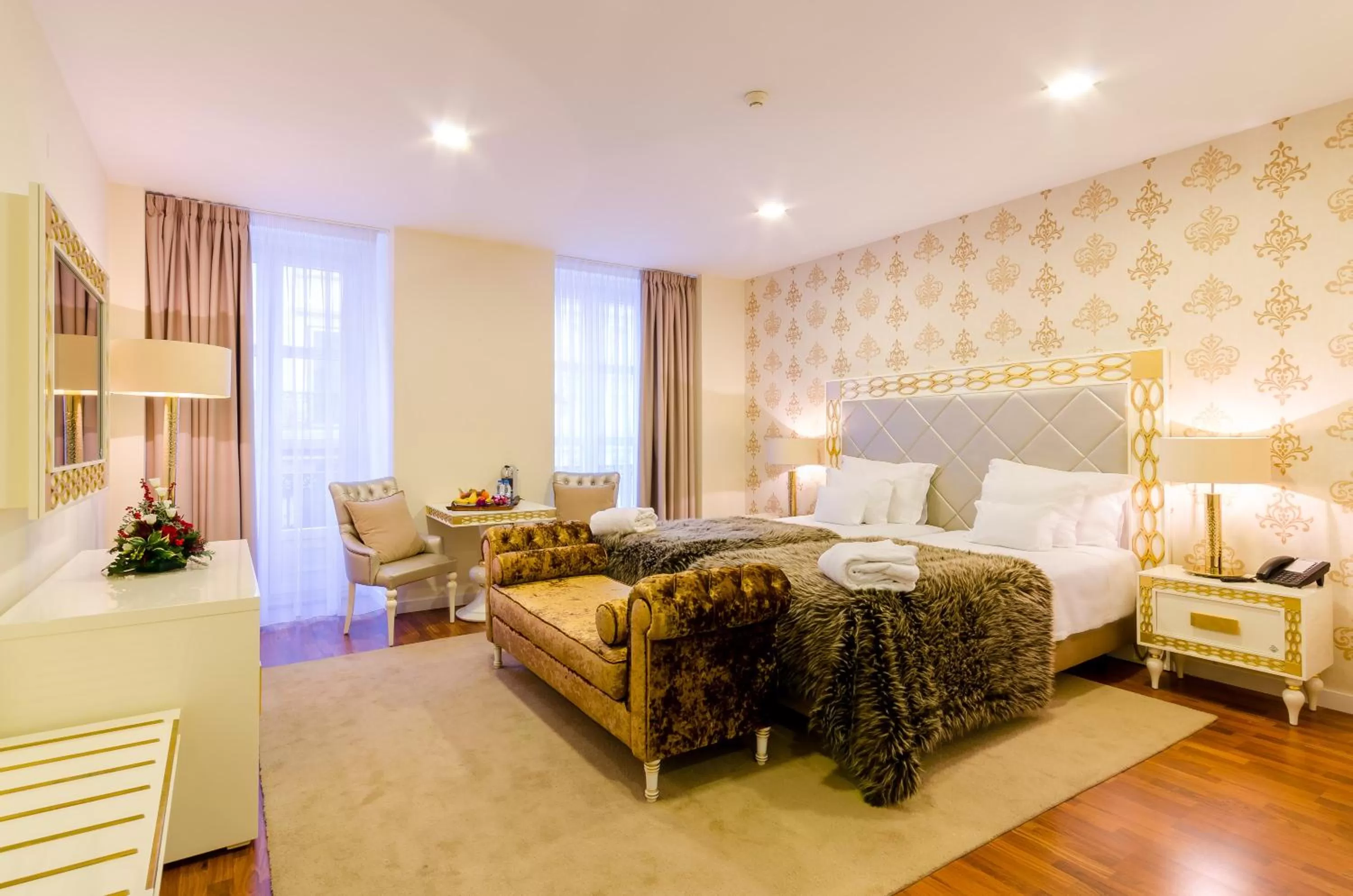 Bed in Hotel Borges Chiado