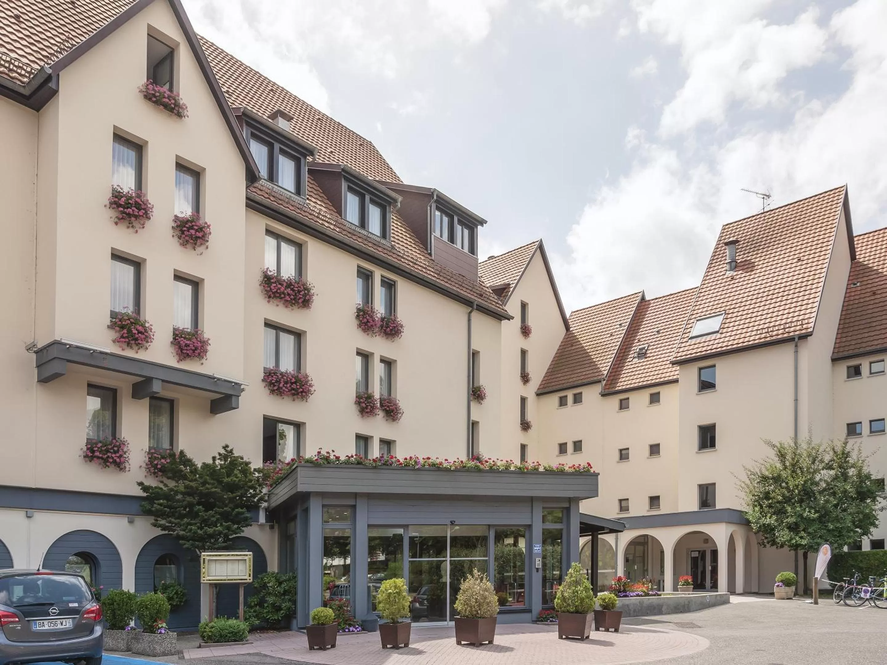 Property building in Hotel Restaurant & Spa Verte Vallée