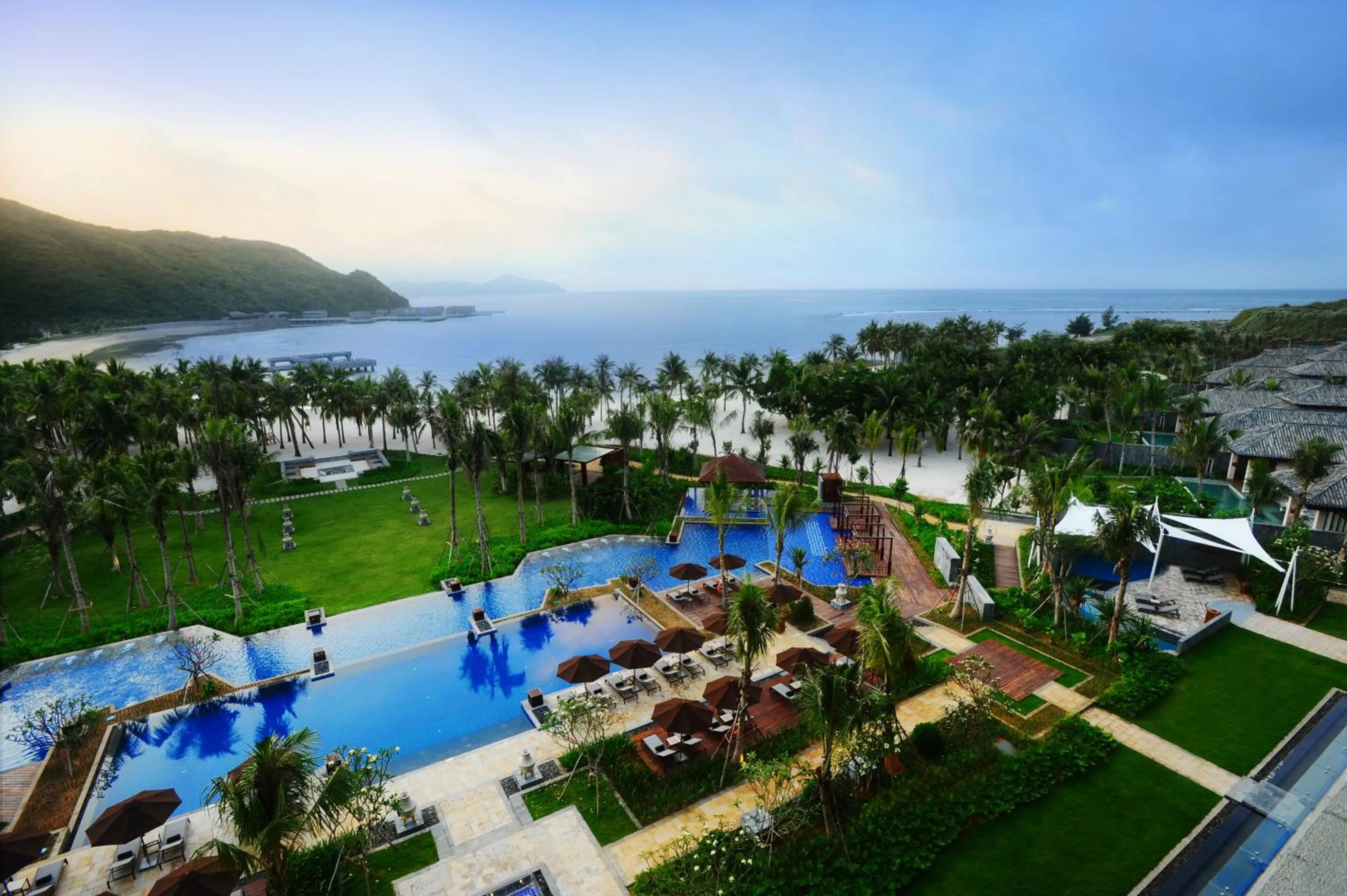 Bird's eye view in Sanya LUHUITOU Resort & Spa