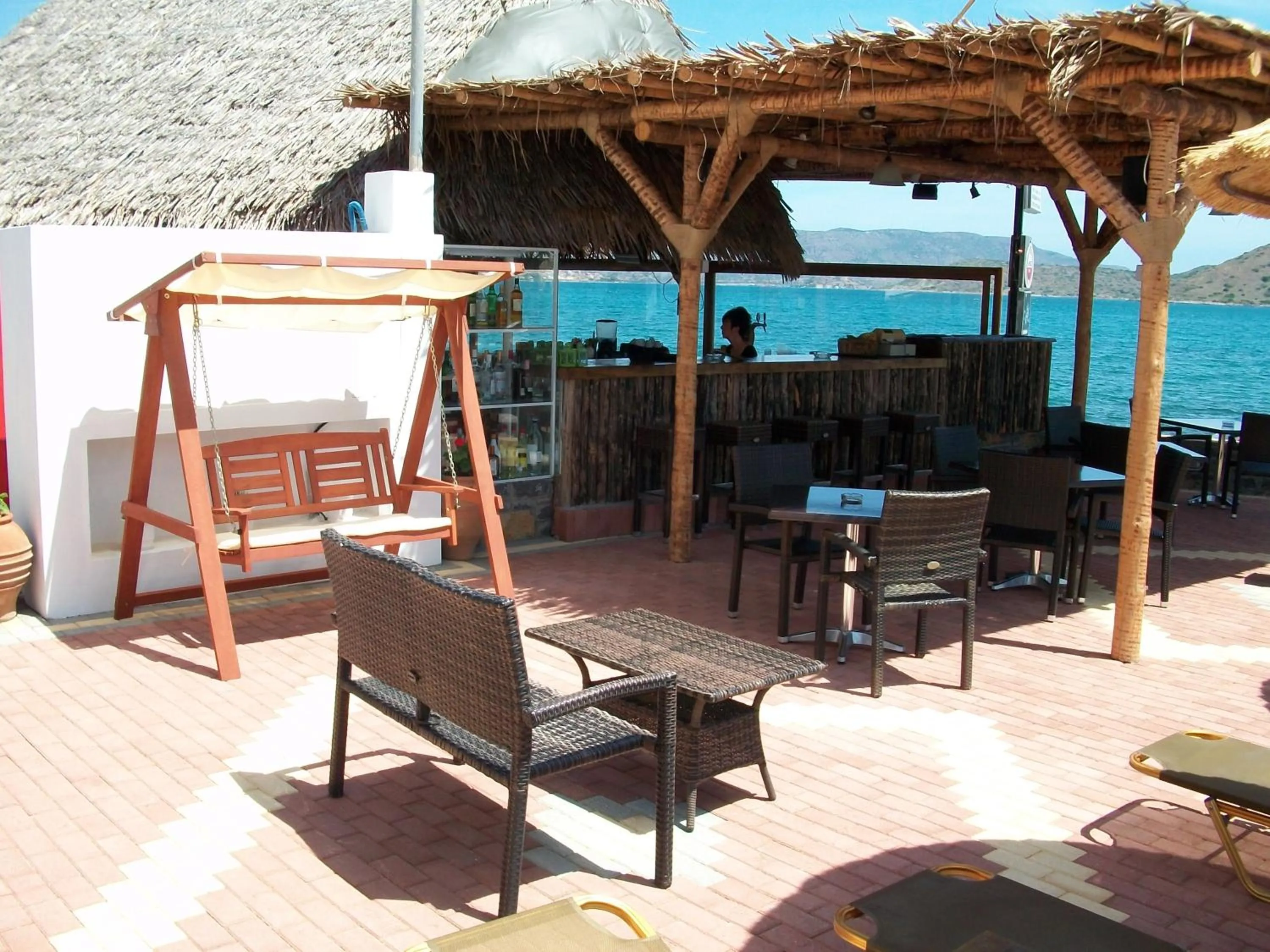 Lounge or bar in Elounda Sunrise Apartments