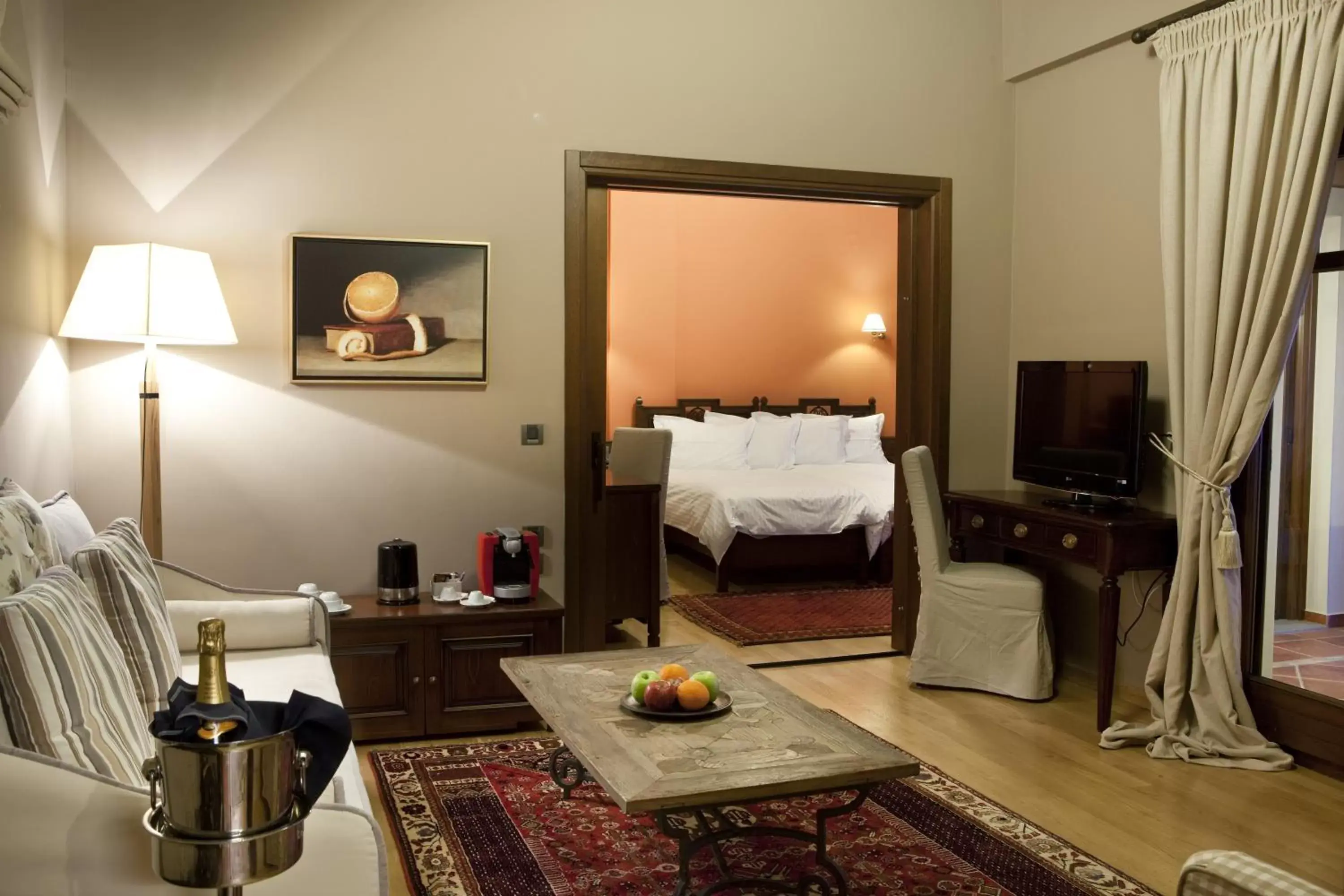 Presidential Suite with Lake View in Kazarma Hotel Presidential Suite with Lake View in Kazarma Hotel