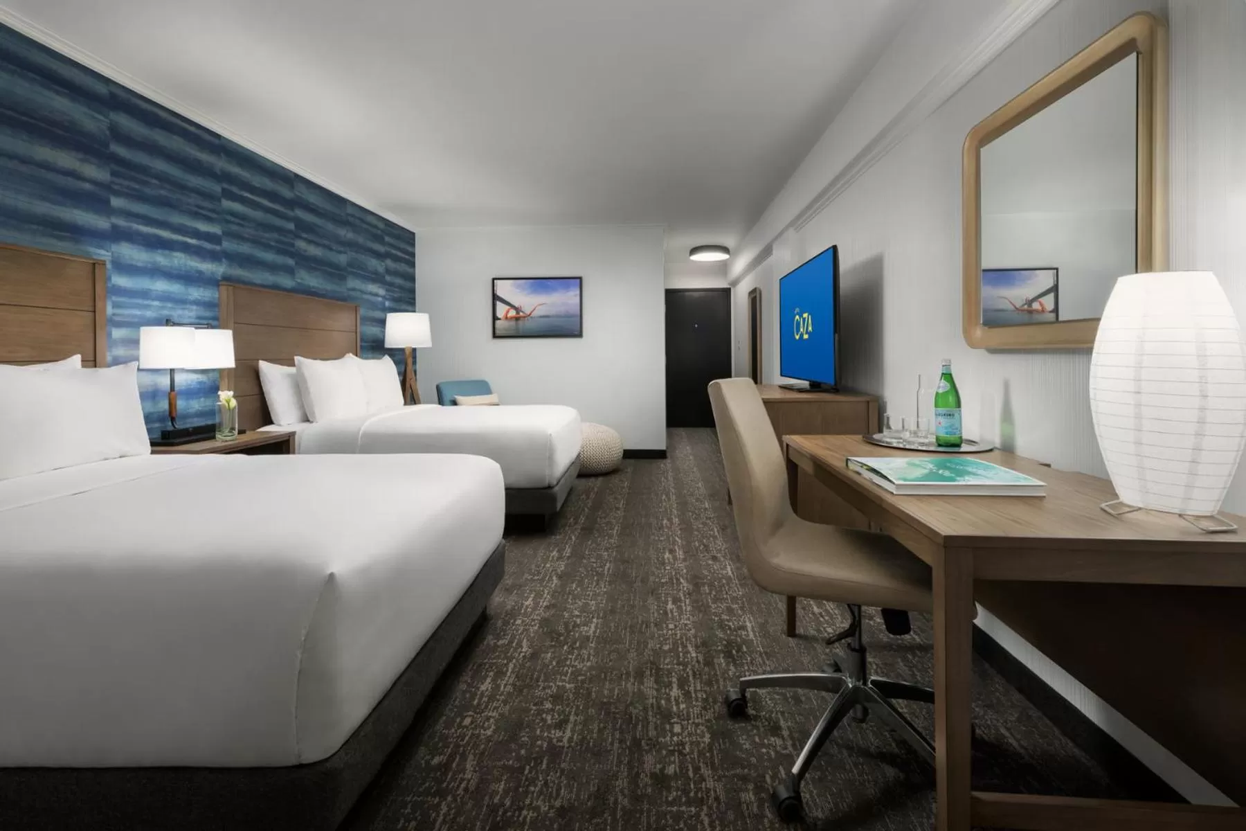 Bed in Hotel Caza Fisherman's Wharf