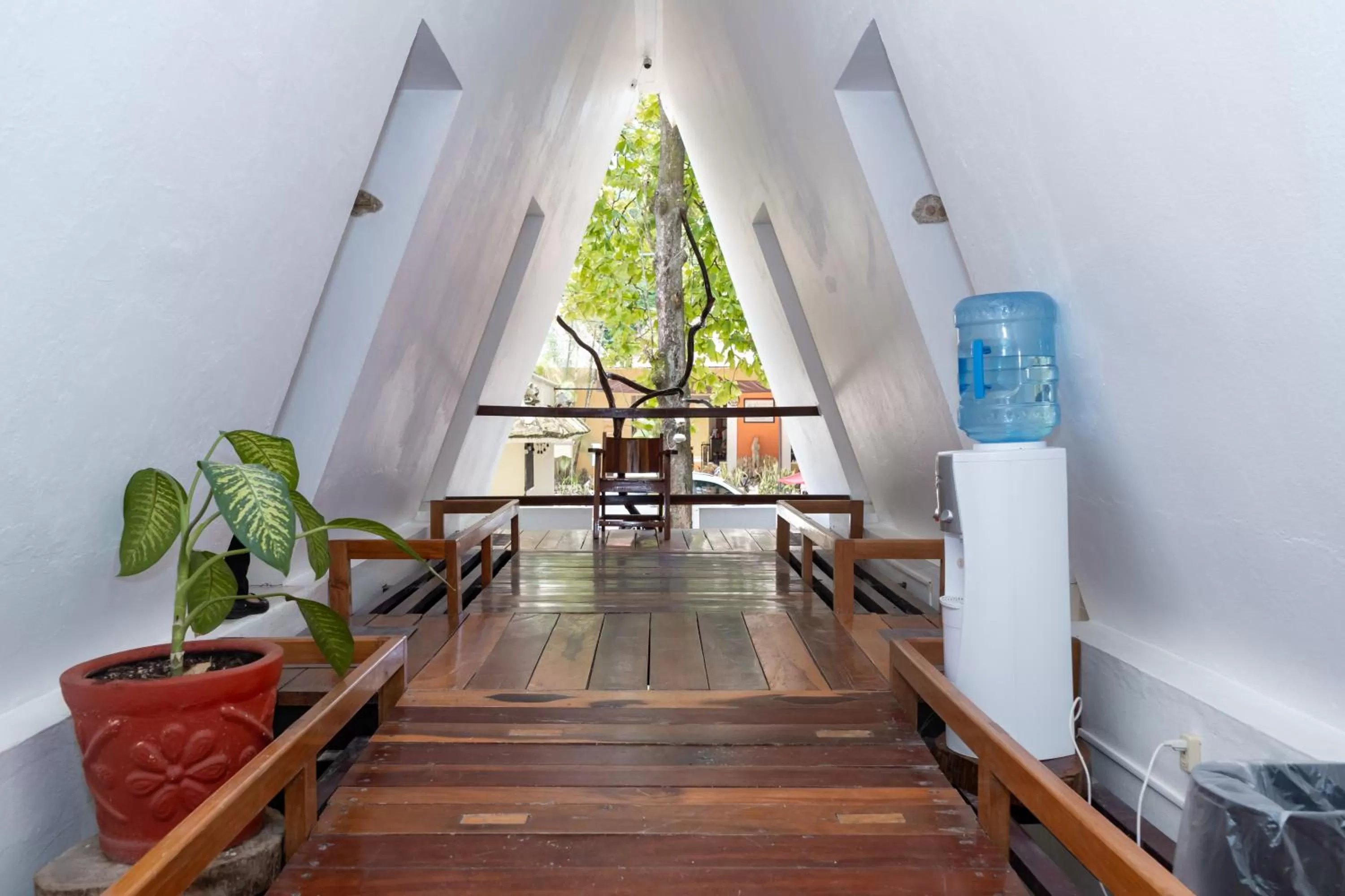 Balcony/Terrace in Hotel - Museo Xibalba