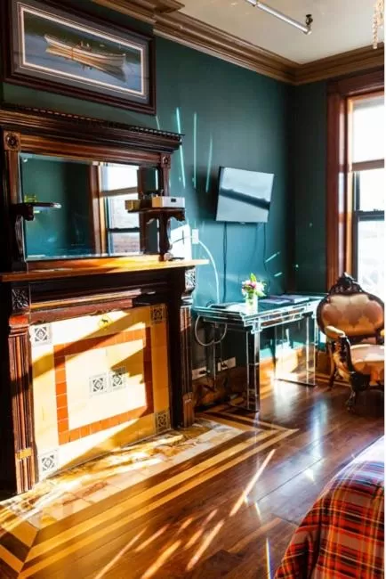 Seating area in Northern Lights Mansion