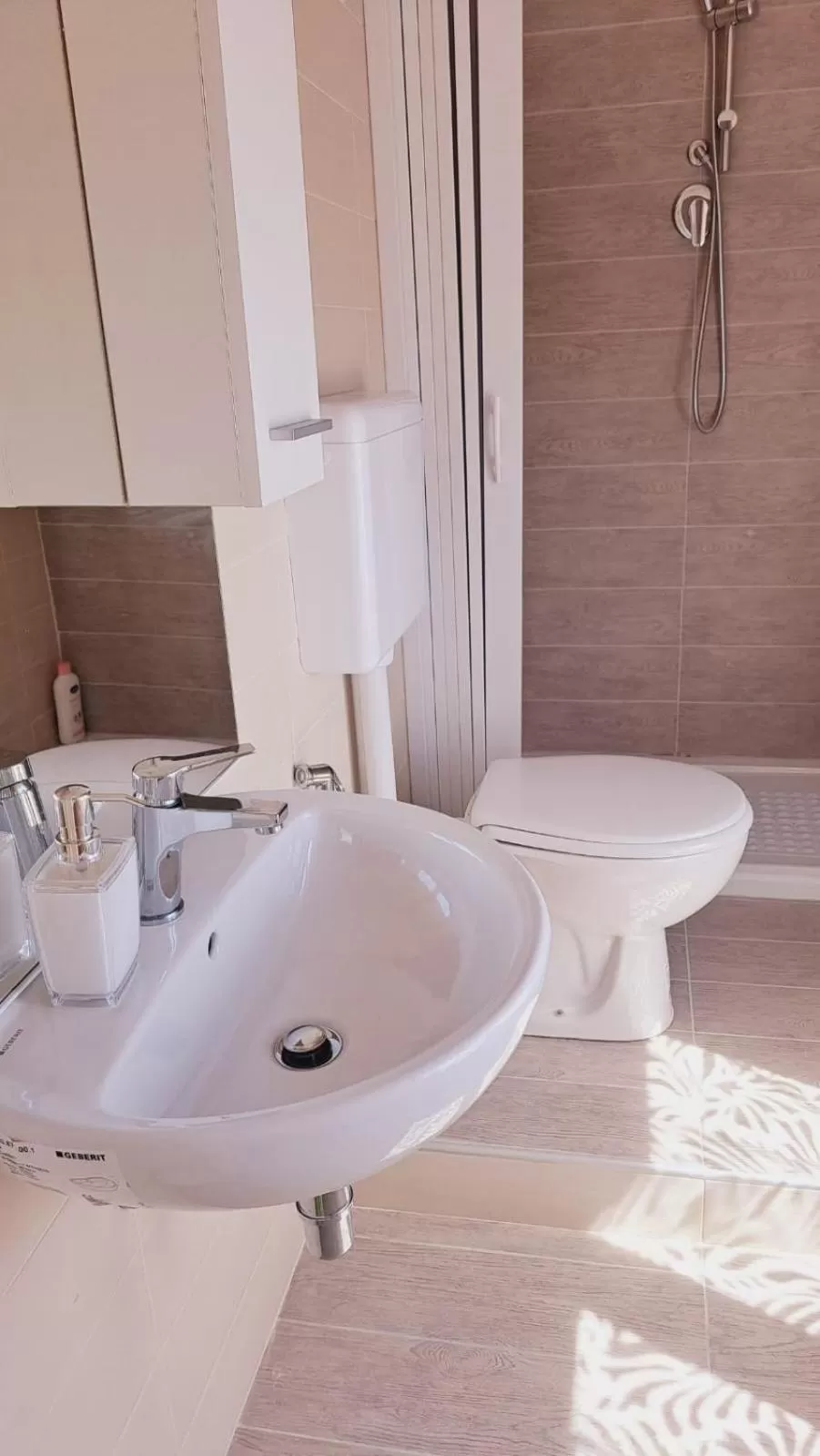 Bathroom in B & B le tre rose