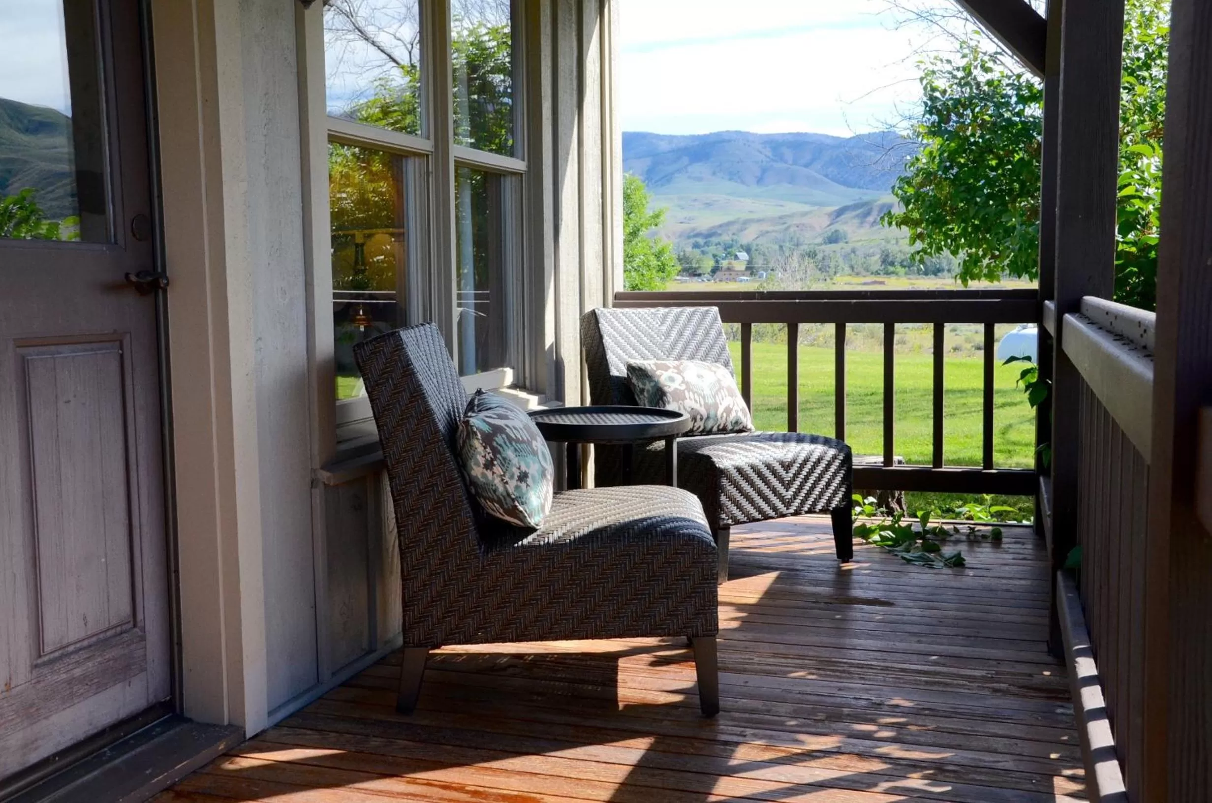 Patio in Casia Lodge and Ranch