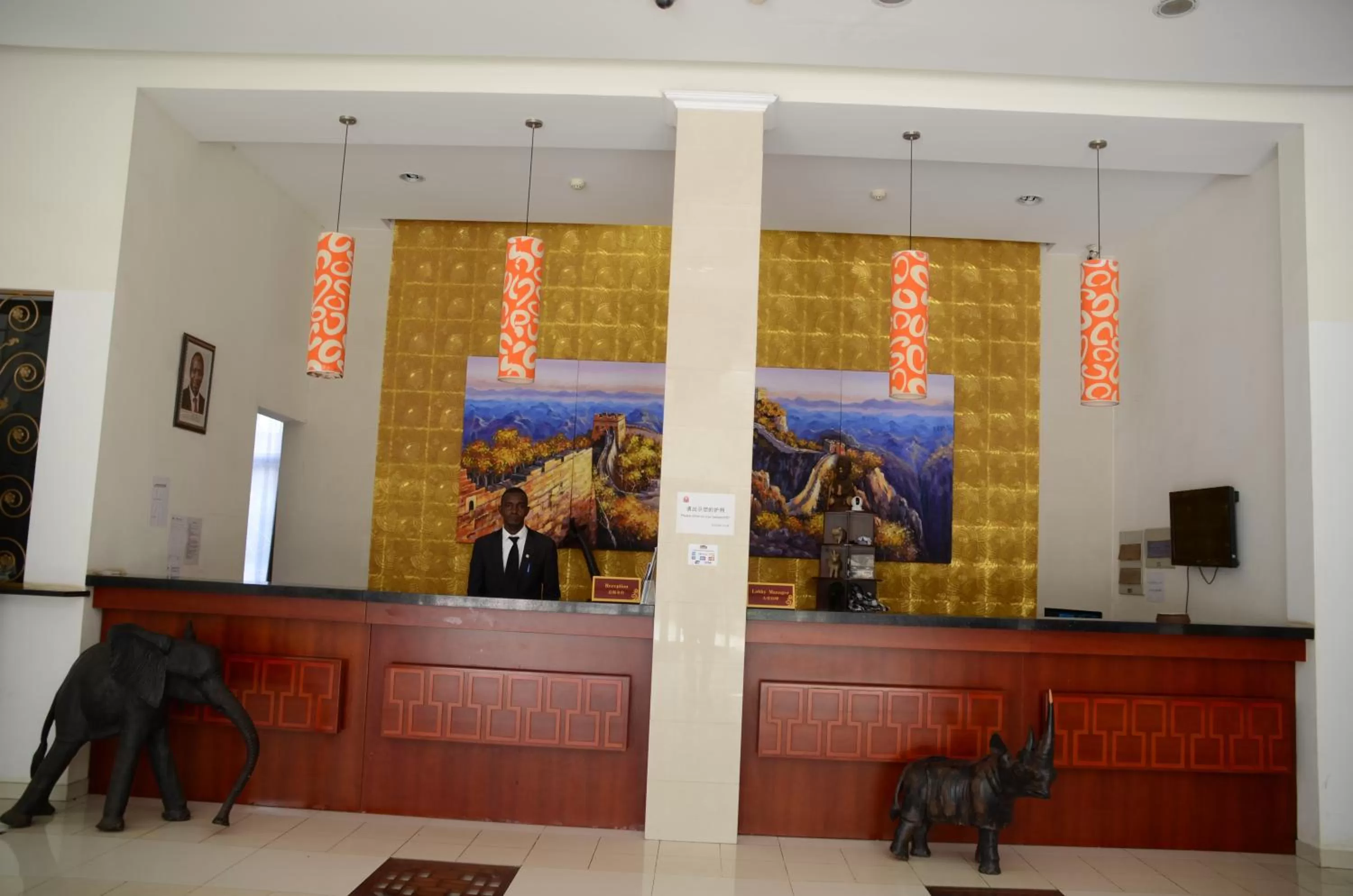 Lobby/Reception in Soluxe Club International Hotel