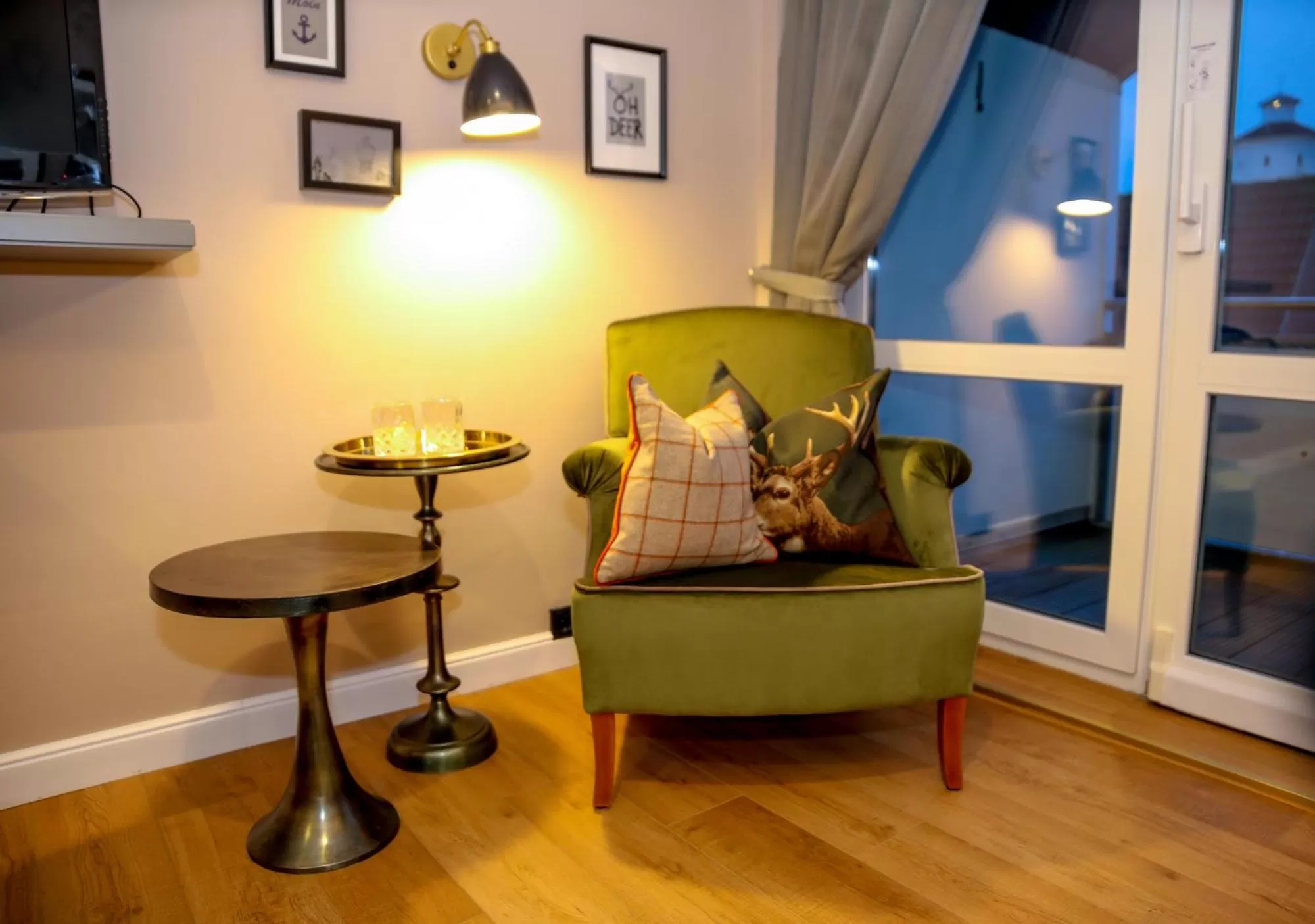 Seating area in Nordseehotel Kröger