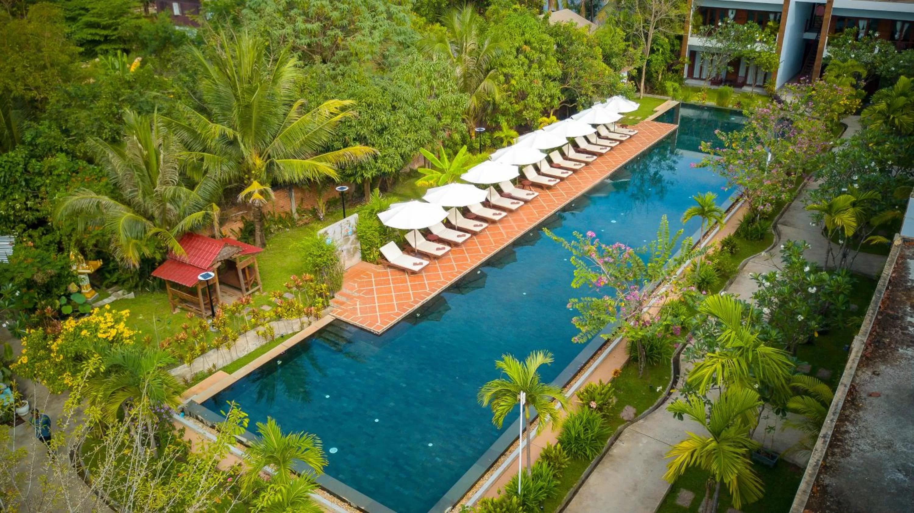 Property building in Khmer House Resort