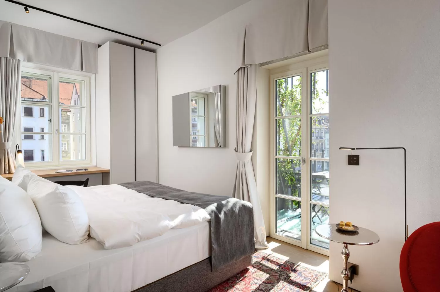 Bed in Zlata Ladjica Boutique Hotel