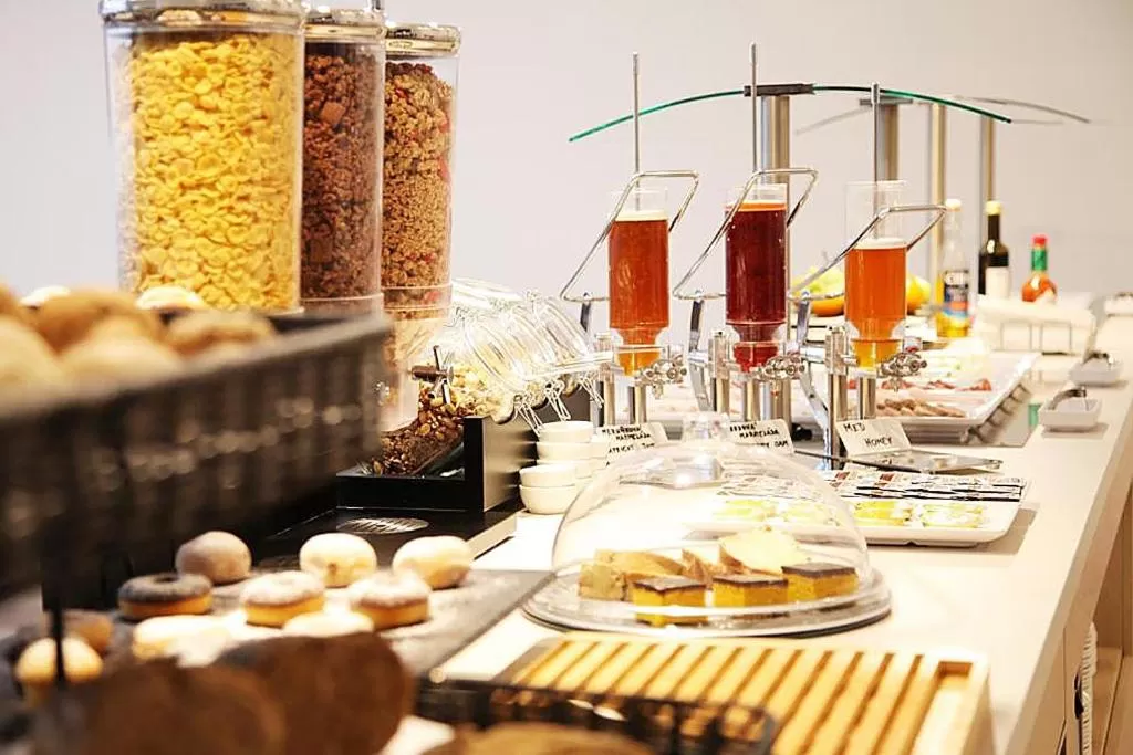 Buffet breakfast in Hotel reSTART Superior