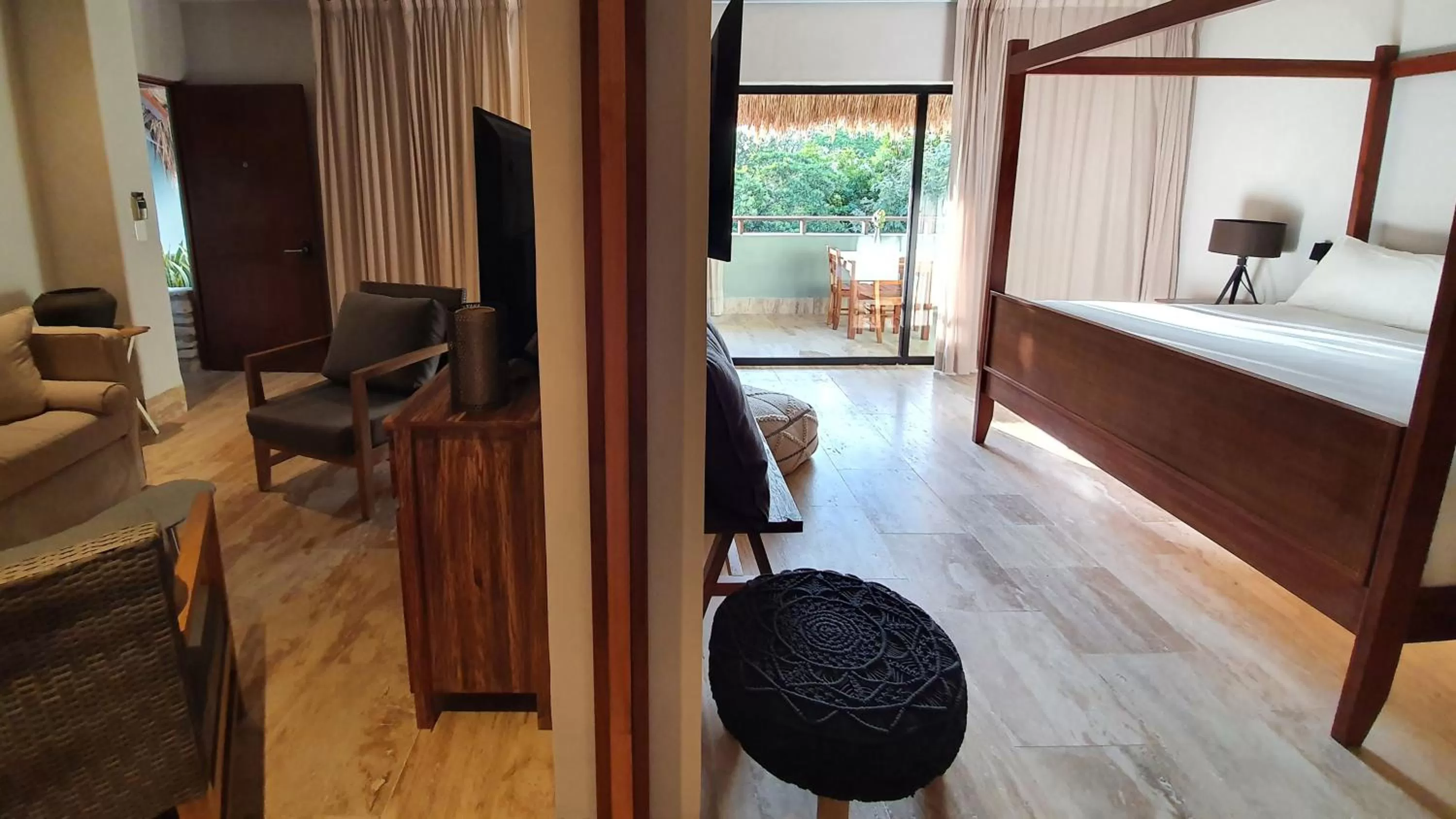 Patio, Bed in Kimpton Aluna Resort Tulum by IHG