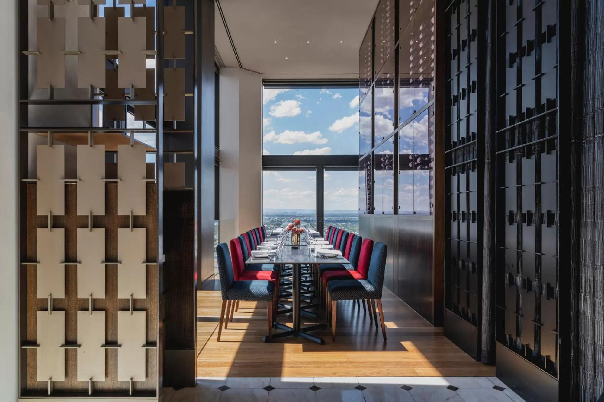 Dining area in Sofitel Melbourne On Collins