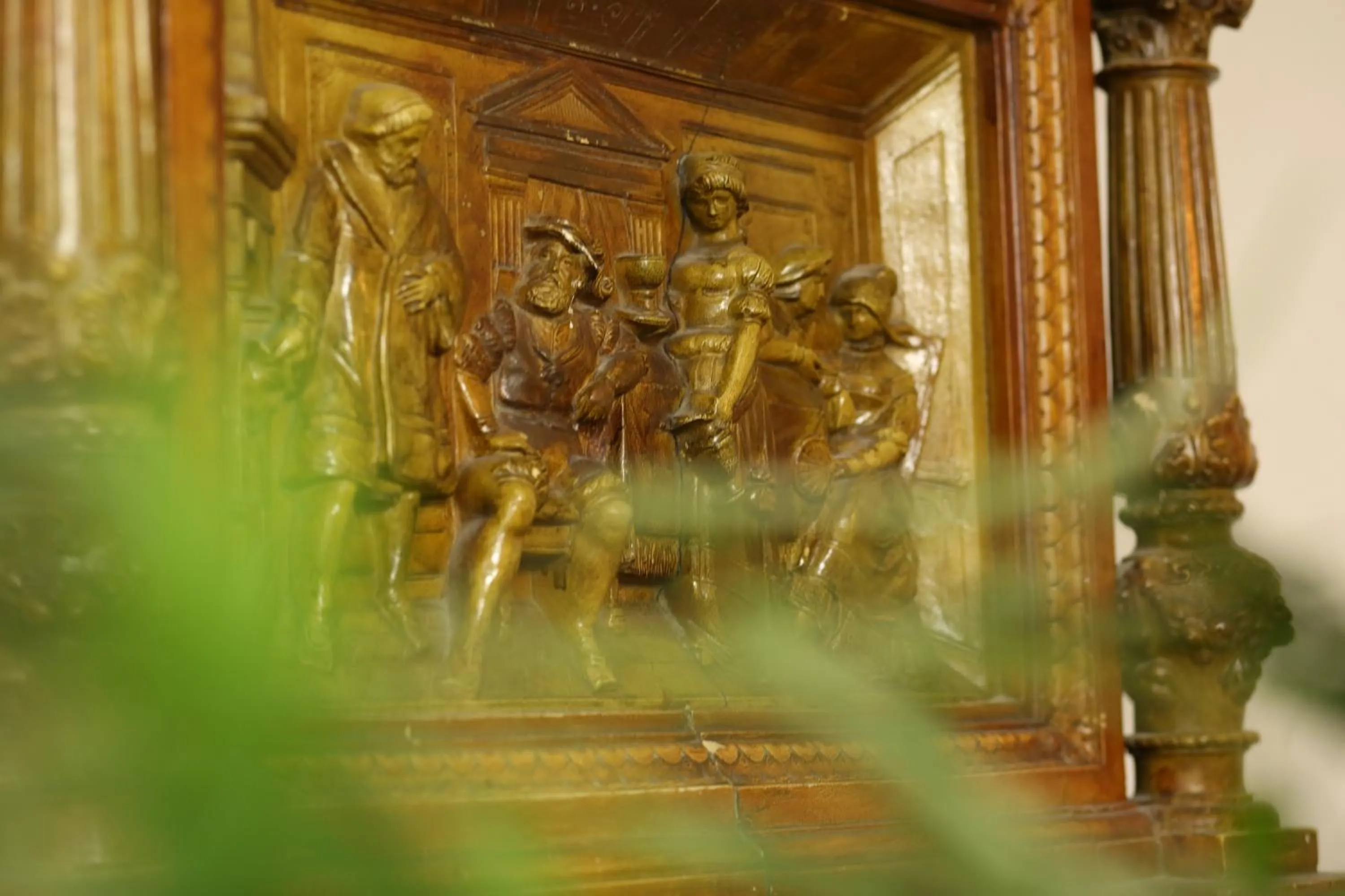 Decorative detail in Hotel AI Königshof