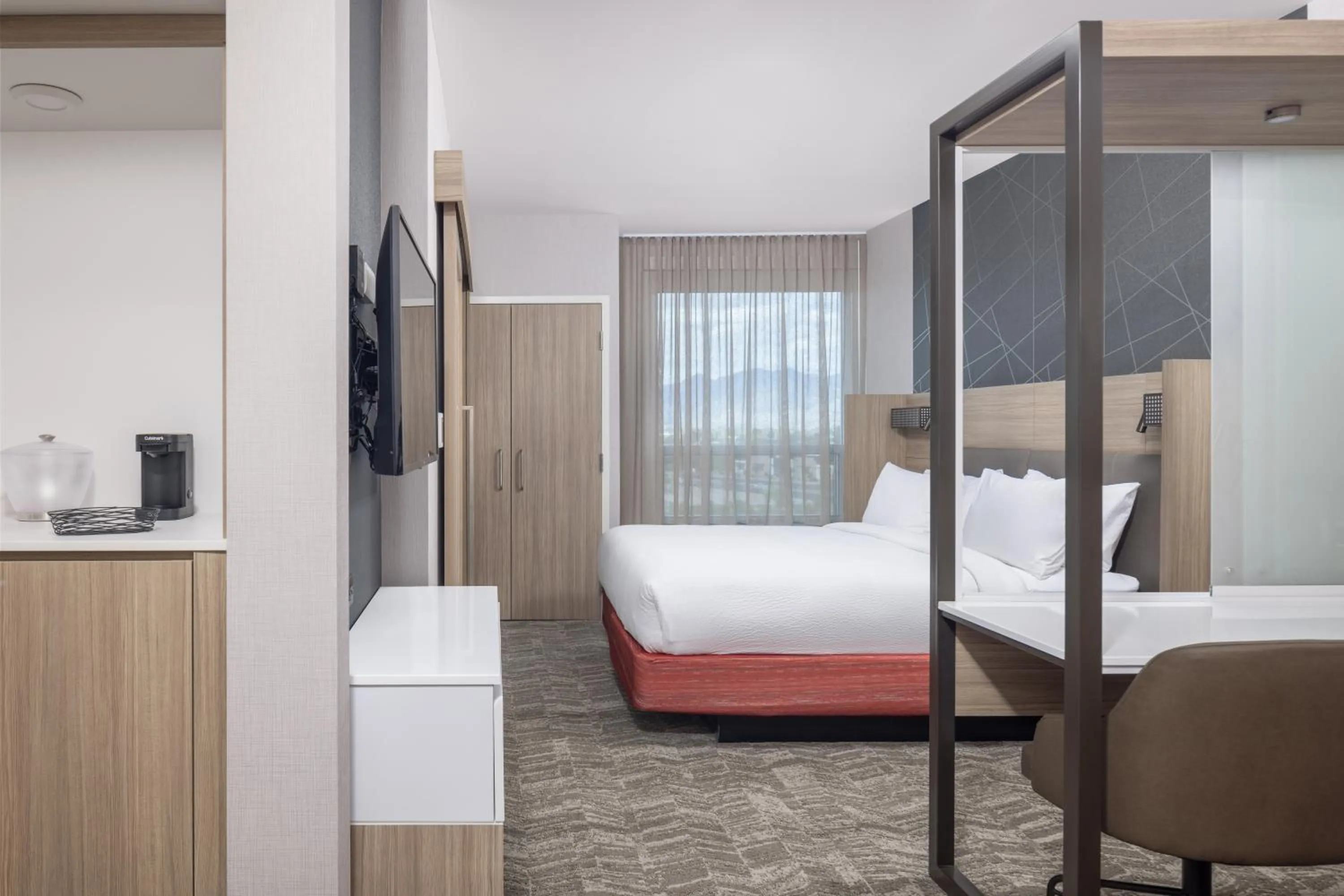Bedroom, Bed in SpringHill Suites by Marriott Tucson at The Bridges