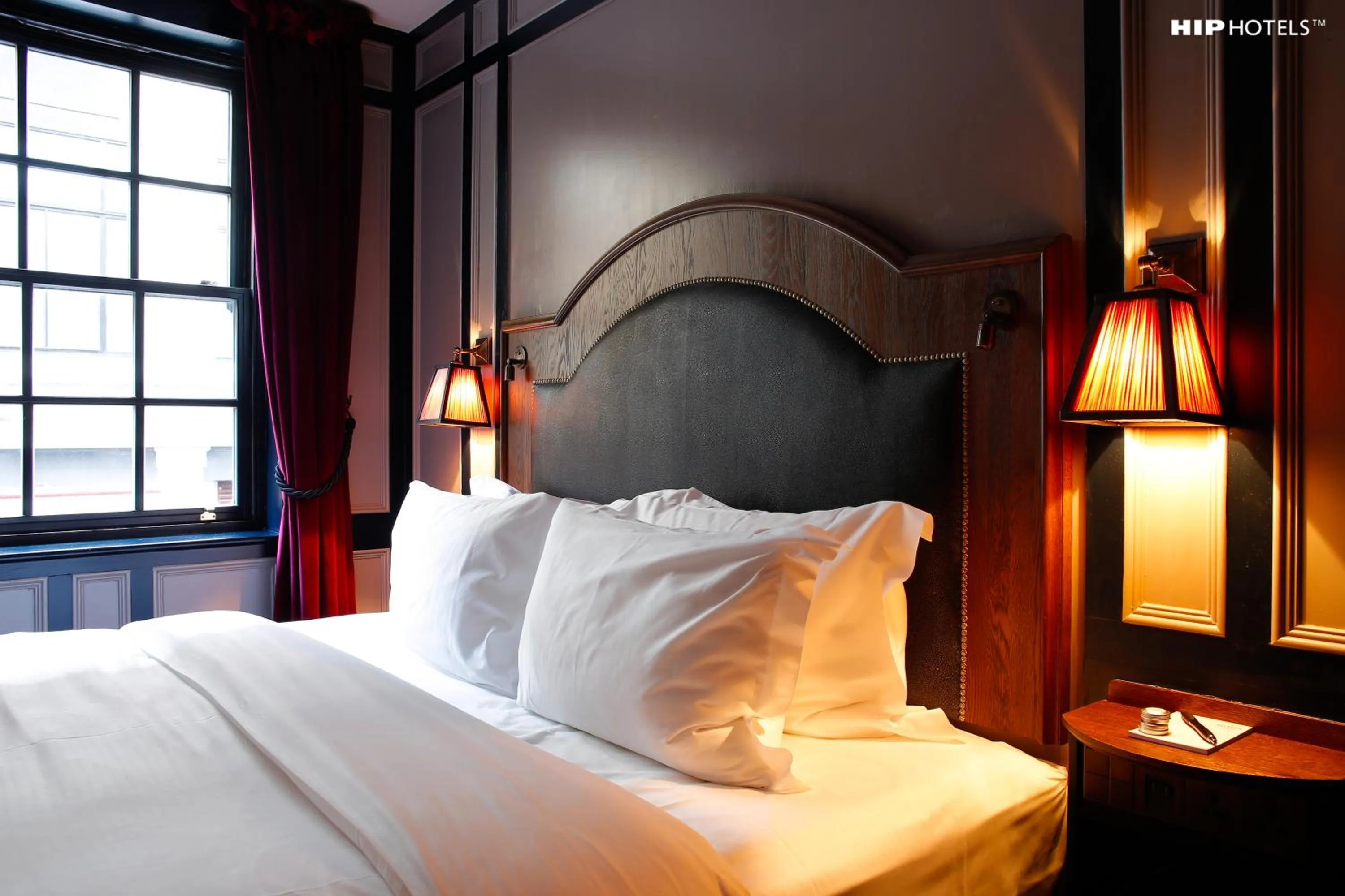 Bed in Mimi's Hotel Soho