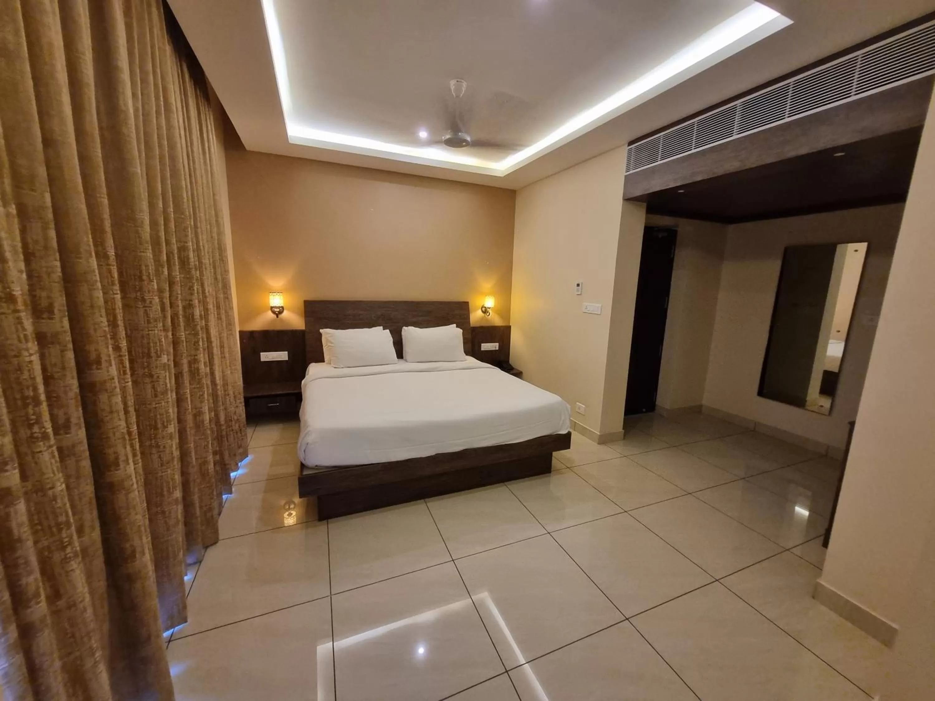Bedroom, Bed in PLUTUS RESIDENCY