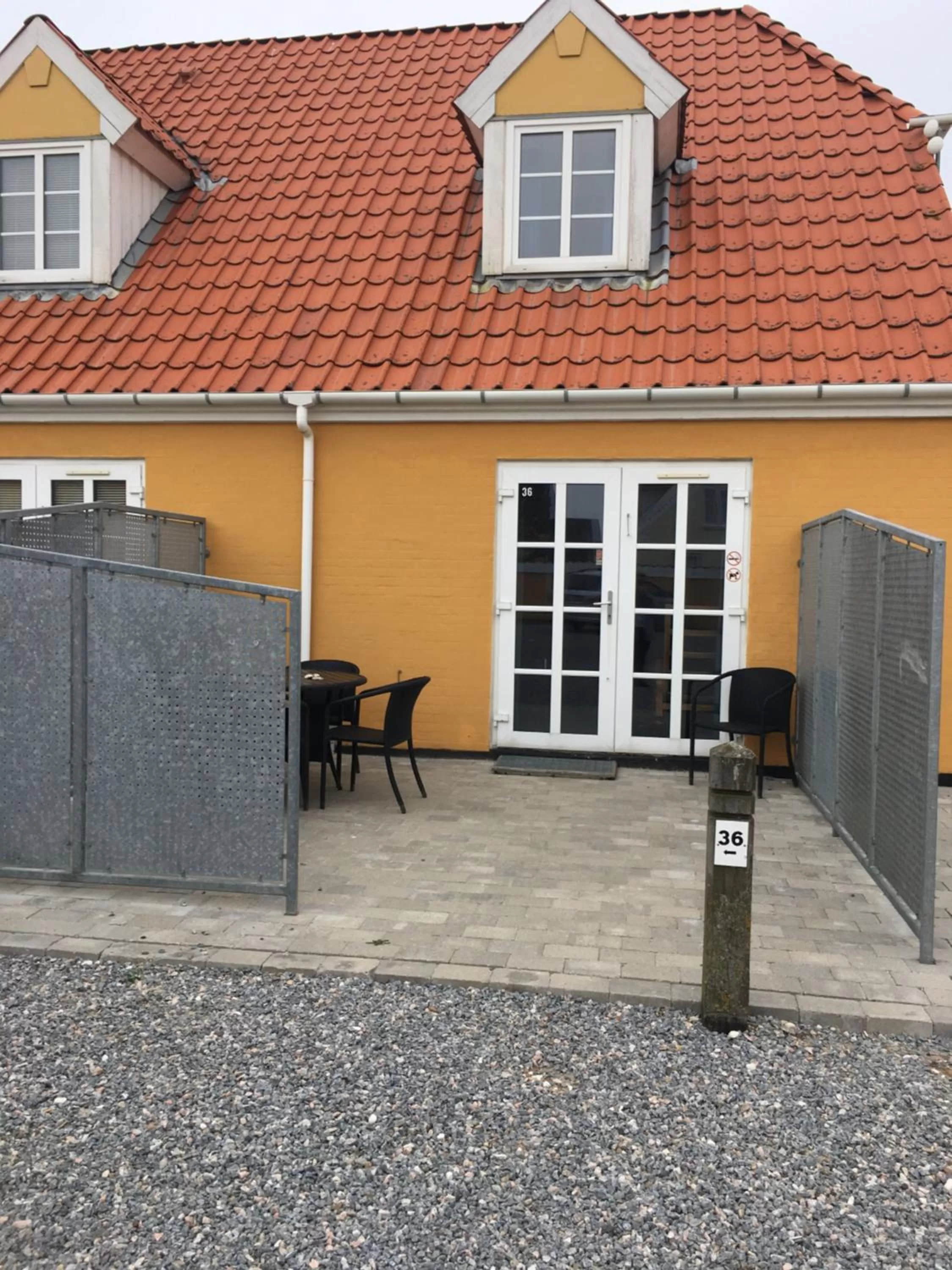 Balcony/Terrace in Løkken Badehotel Apartments