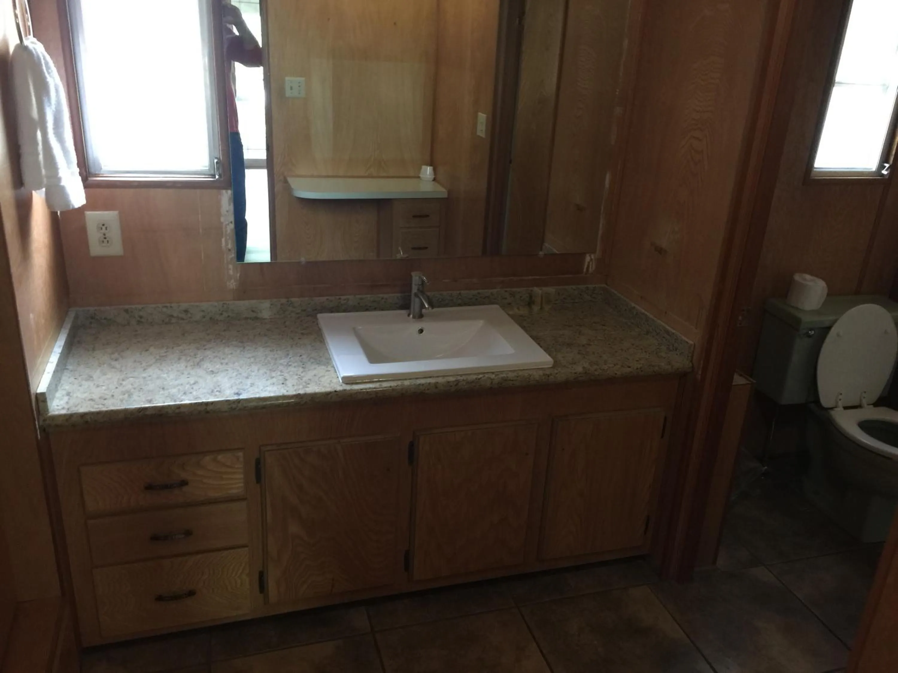 Bathroom in Mountain Trail Lodge and Vacation Rentals