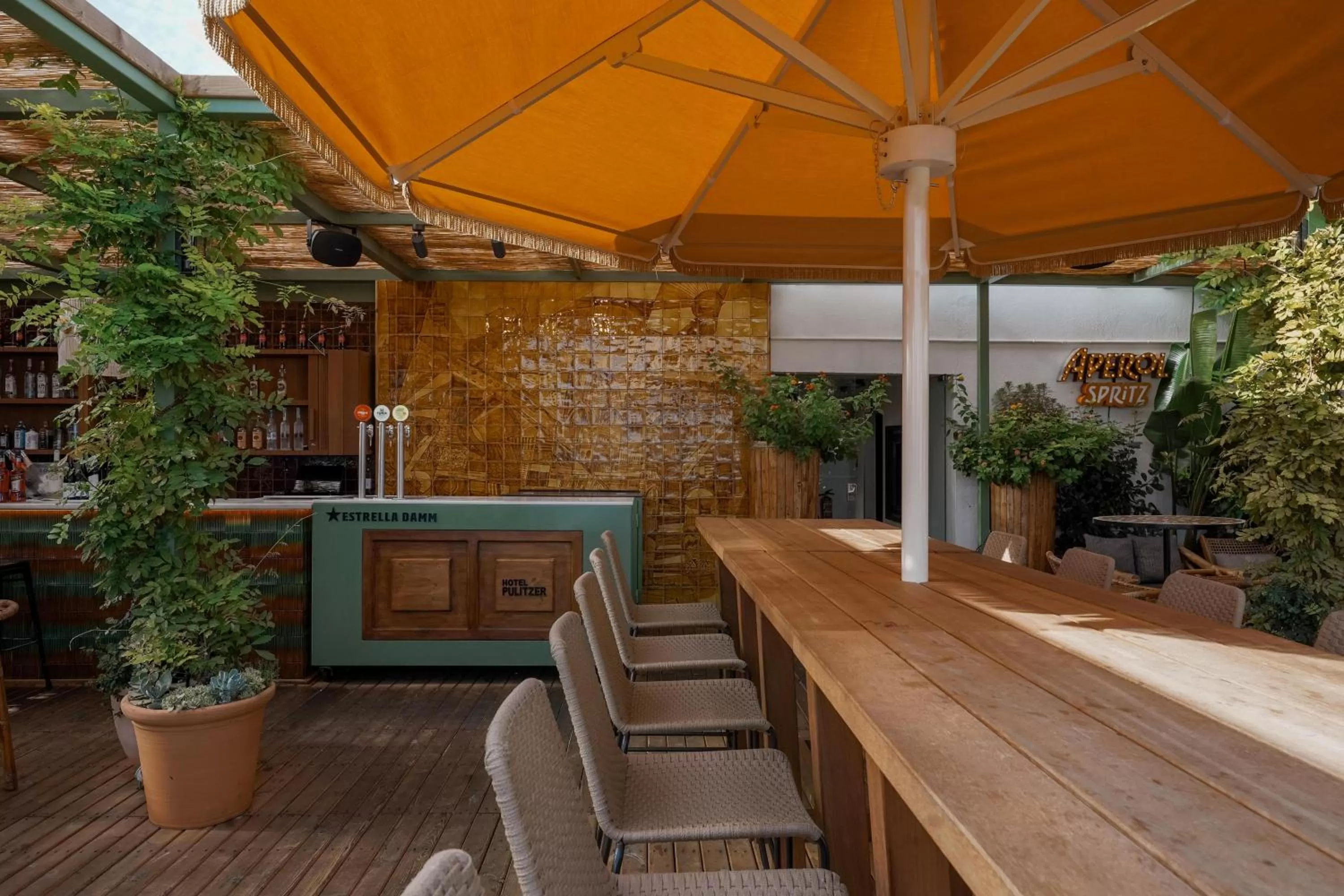 Balcony/Terrace in Hotel Pulitzer Barcelona