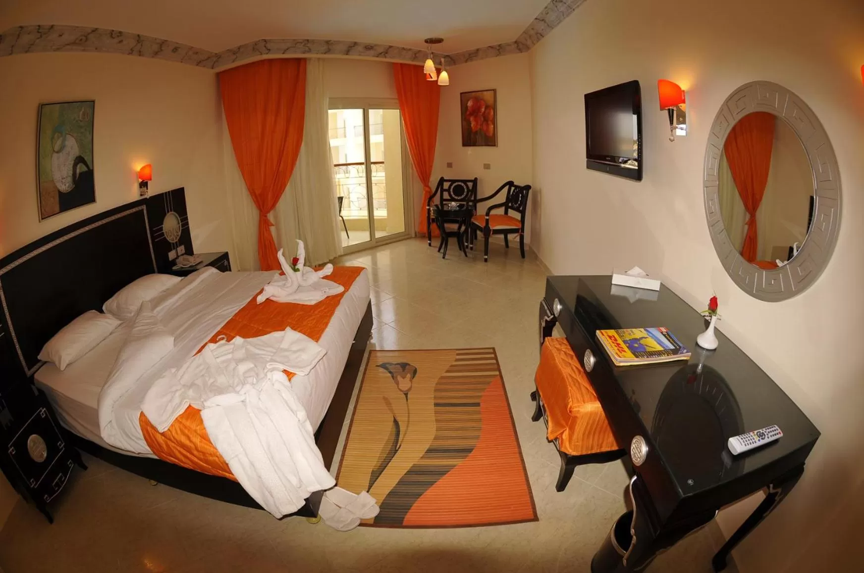 Photo of the whole room, Bed in Sphinx Aqua Park Beach Resort