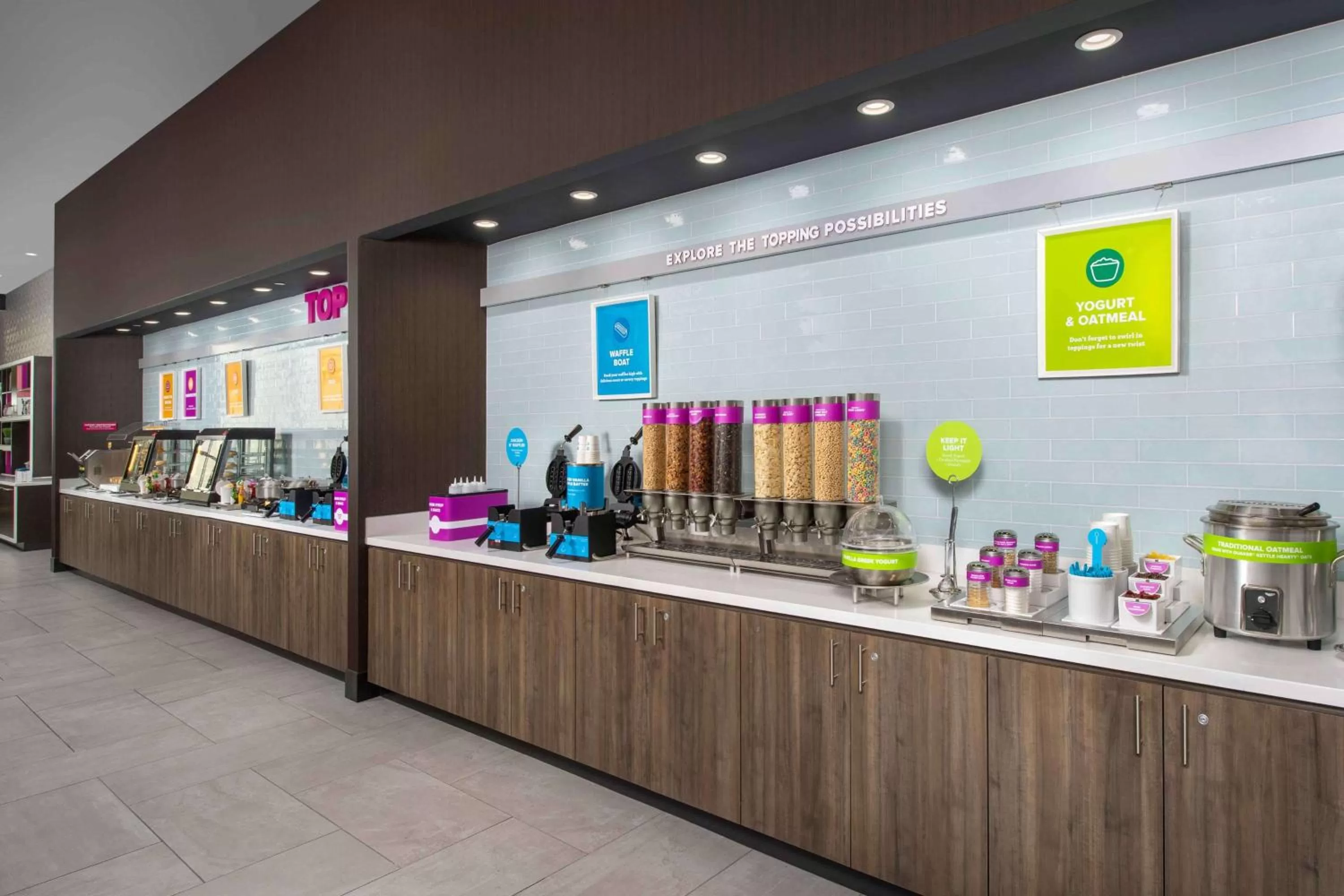 Breakfast in Tru By Hilton Nashville Downtown Convention Center