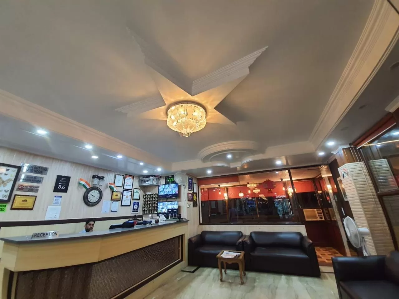 Lobby or reception in Hotel Rajpur Heights