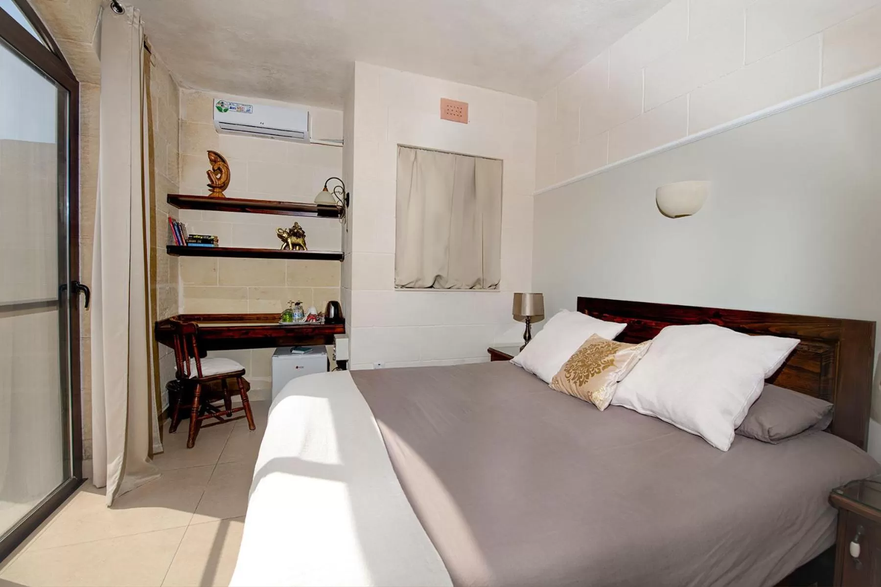 Bed in Ta’ Giljan B&B Gozo