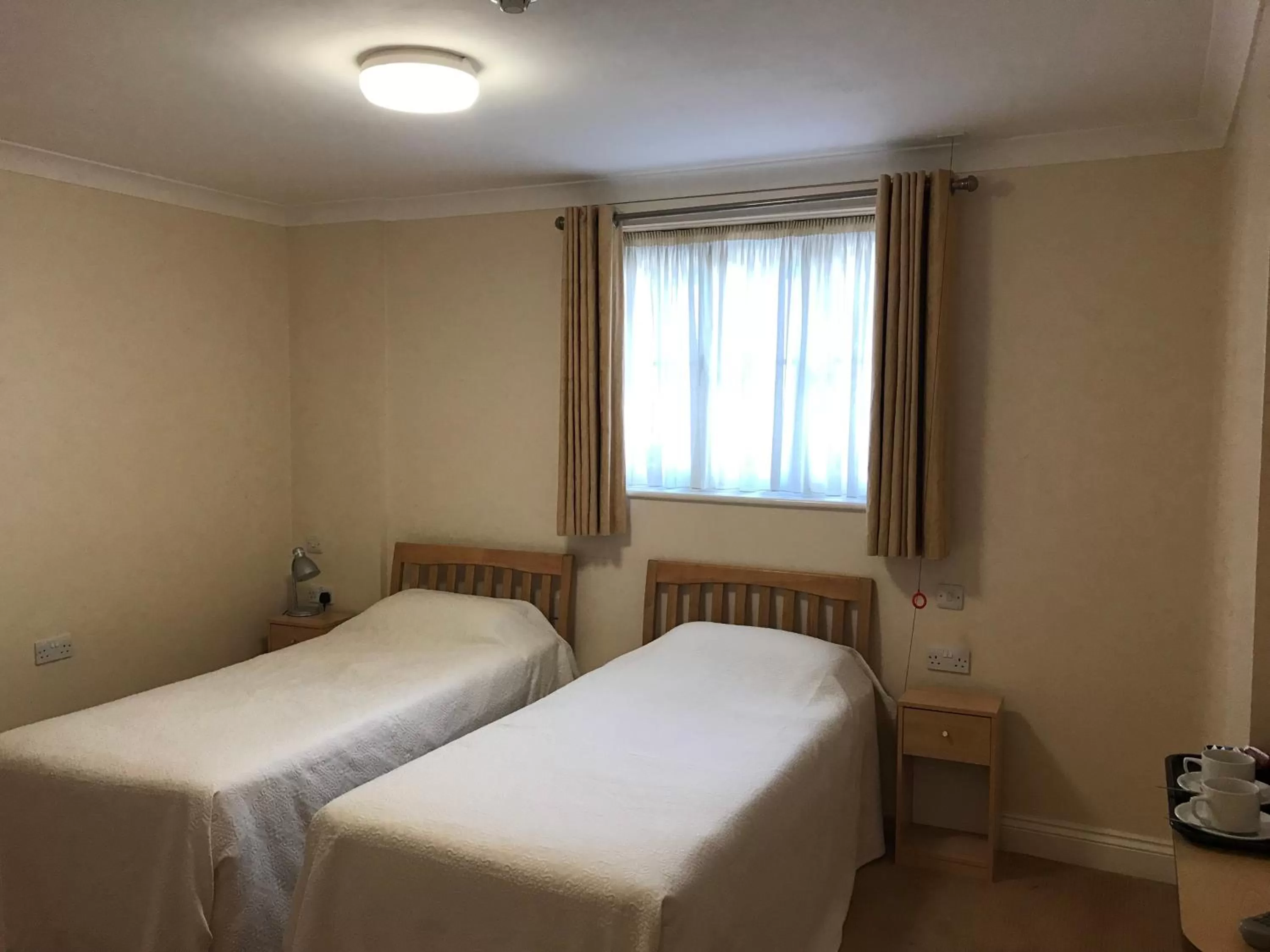 Bed in The Black Bull Inn