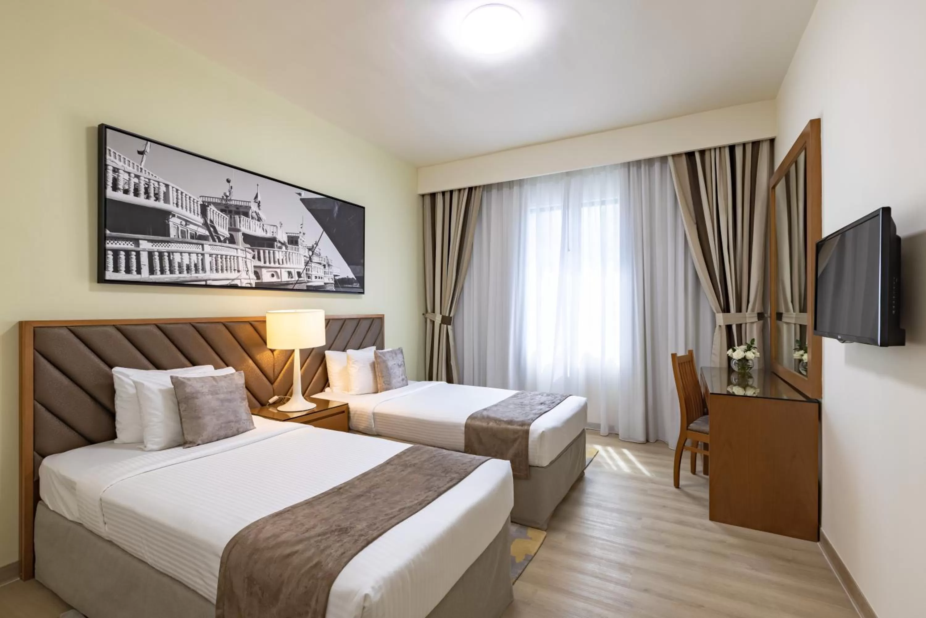 Grand Three-Bedroom Suites - Golden Sands 10 in Golden Sands Hotel Apartments