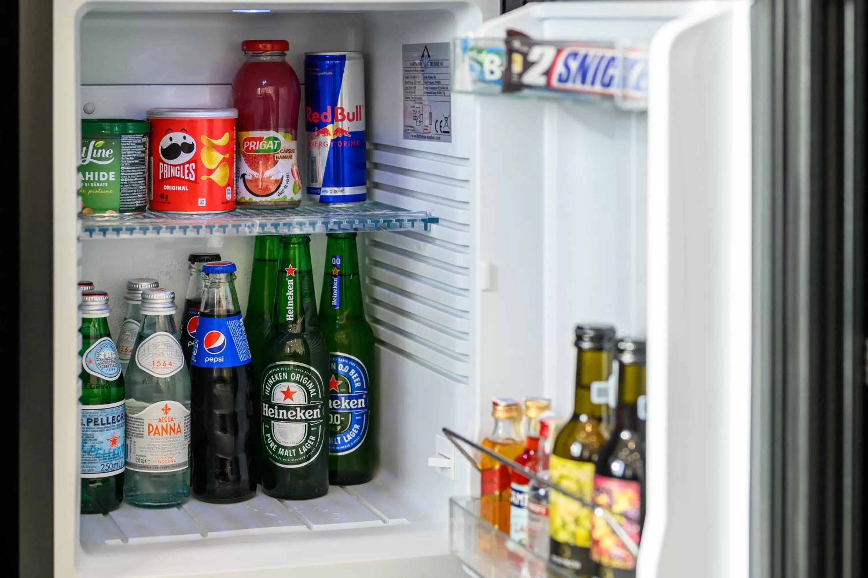 Food and drinks in Hotel Del Corso