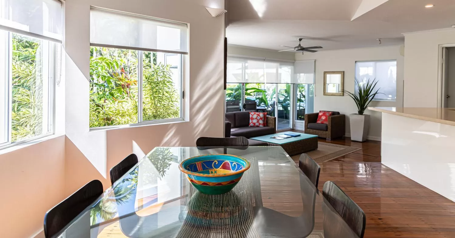 Dining area in Beaches Holiday Apartments - Official Onsite Reception & Check In