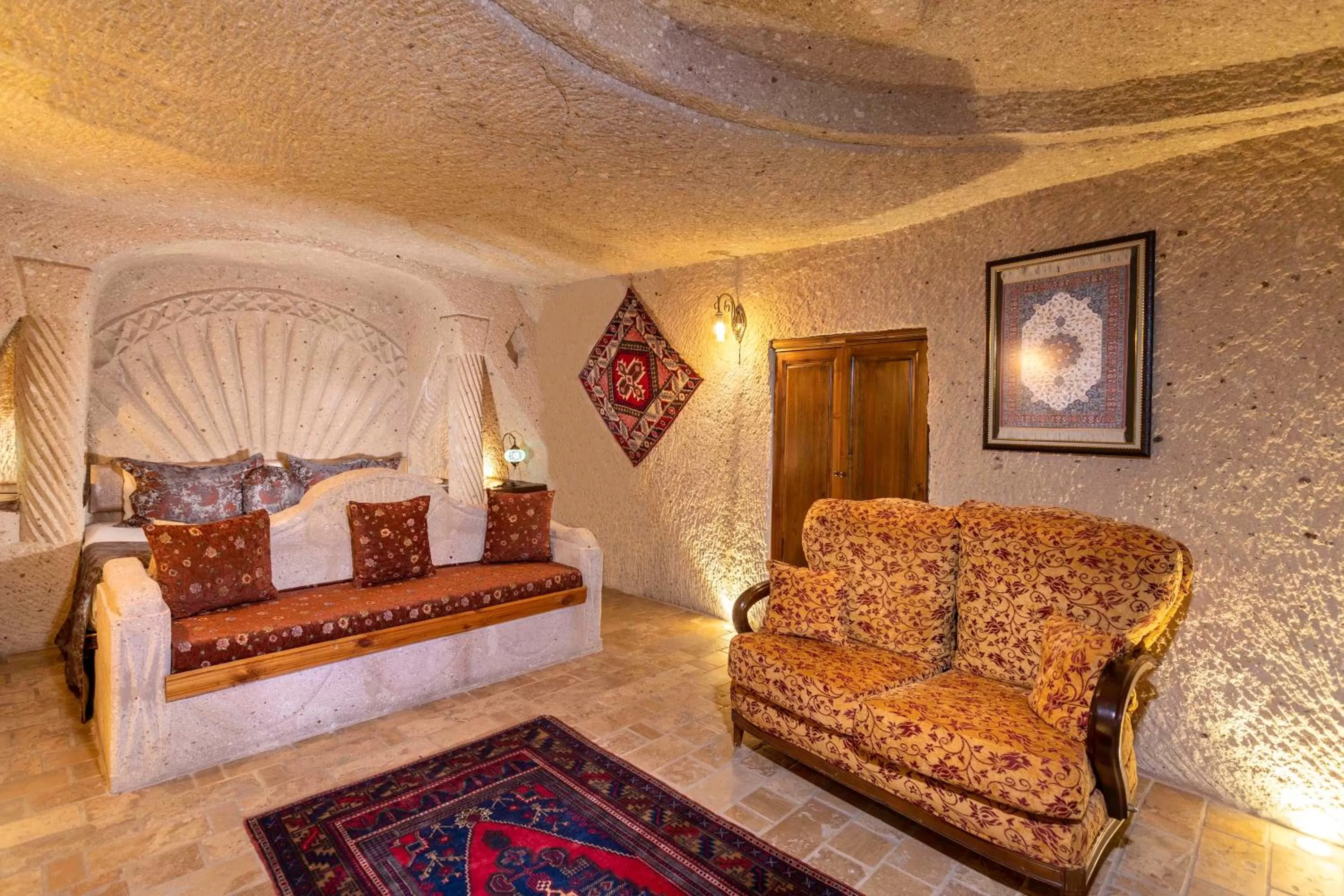 Bed in Adora Cave Suites -