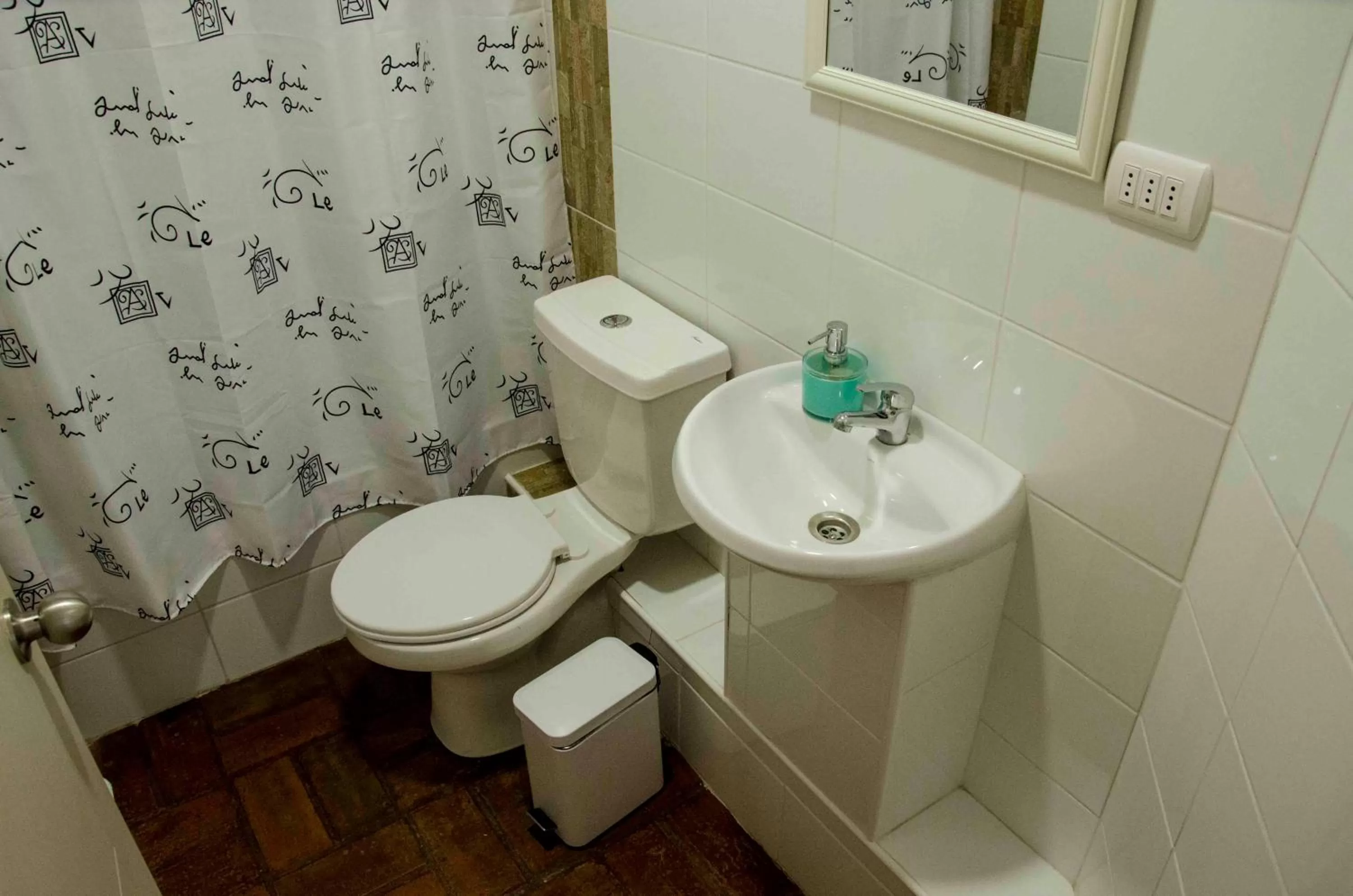 Bathroom in Bed and Breakfast Manque