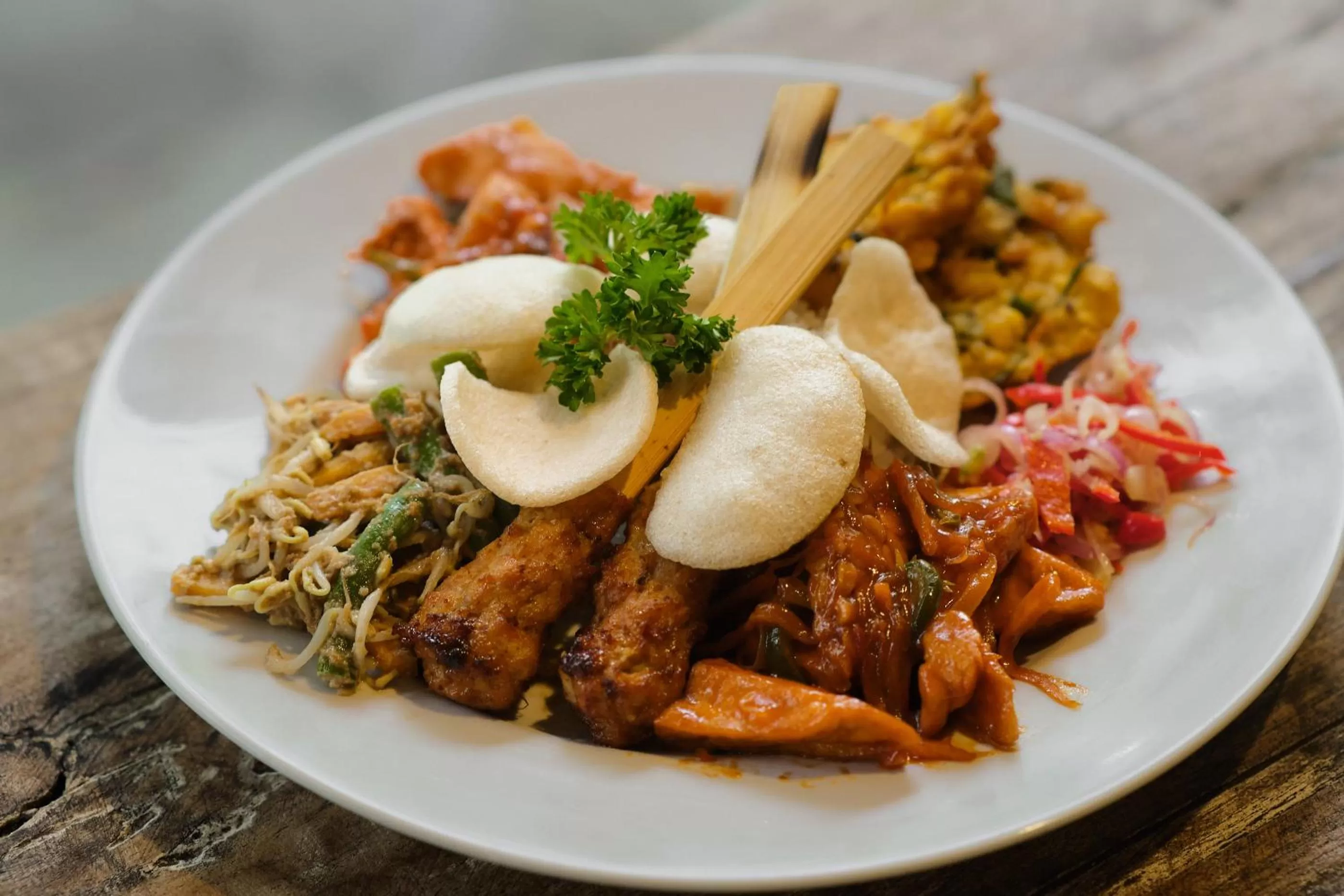 Lunch in Joglo Organik Guesthouse