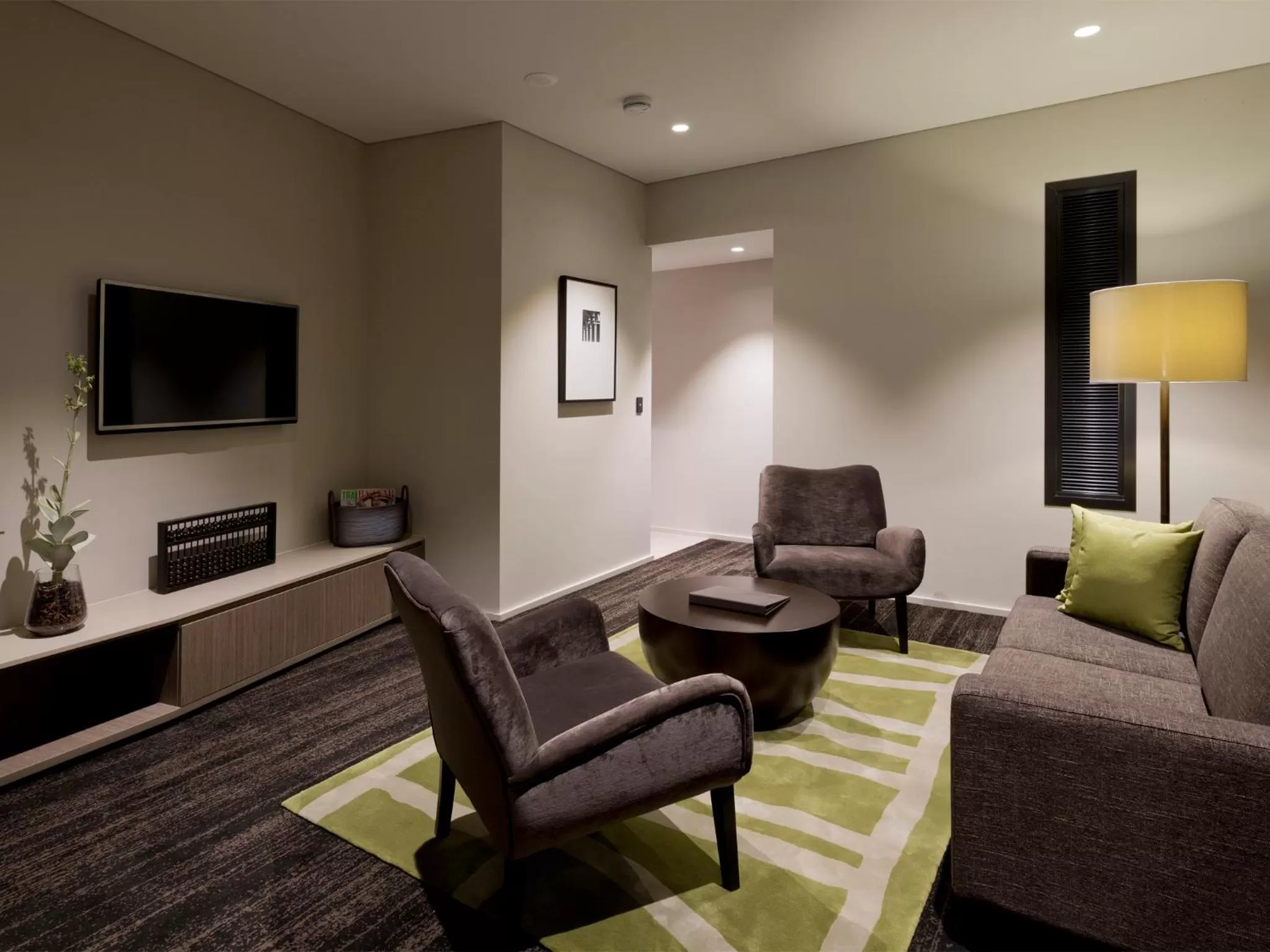 Seating area in The Glen Hotel and Suites