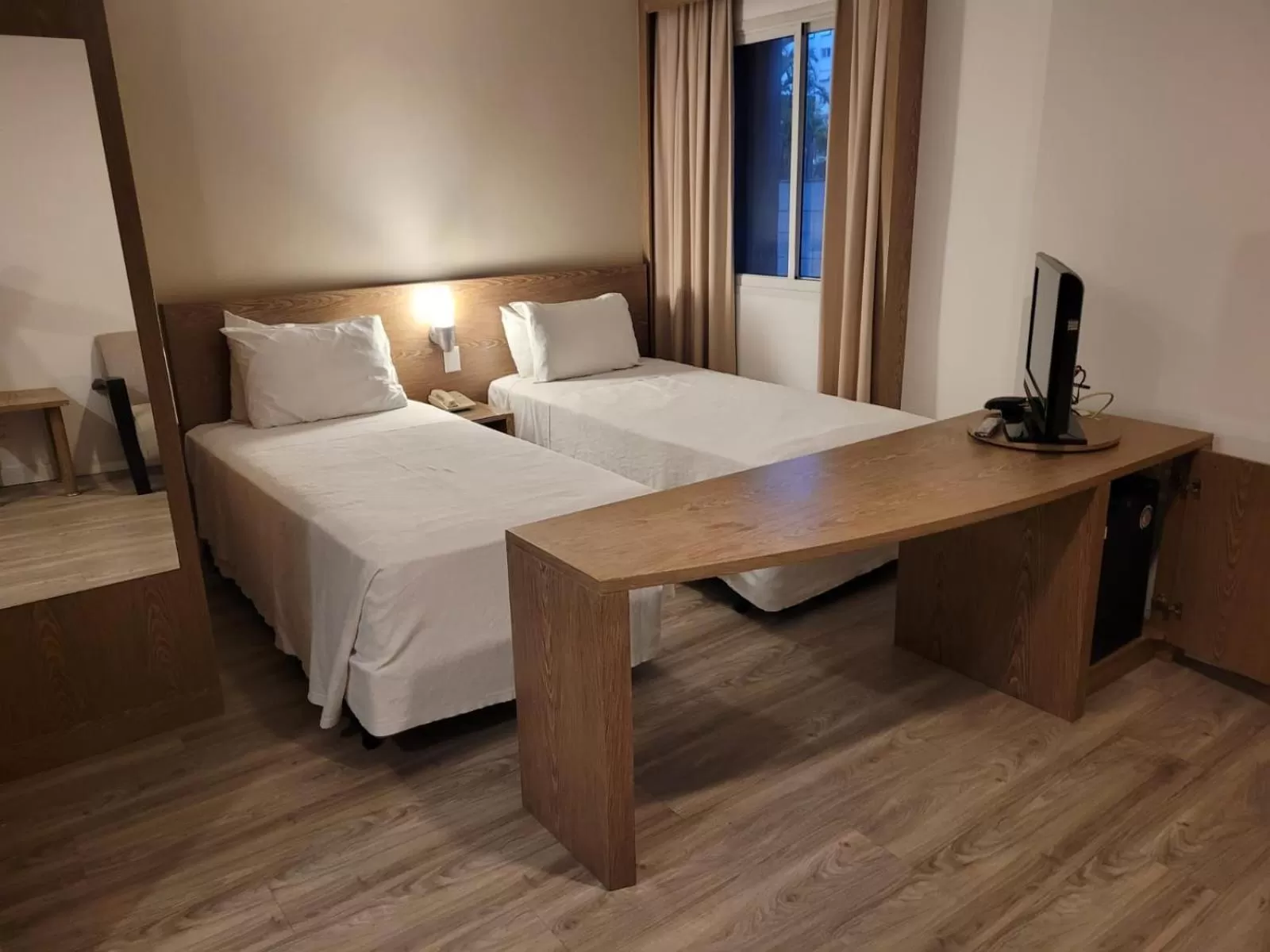 Bed in Elegant Flat Paulista Alameda Campinas Garagem , Pool, Ar Cod,