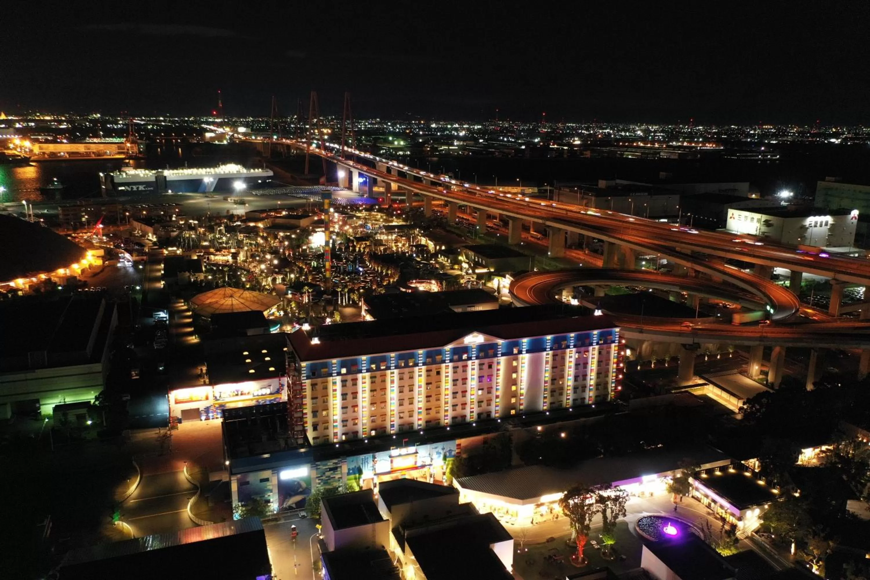 Bird's eye view in LEGOLAND Japan Hotel