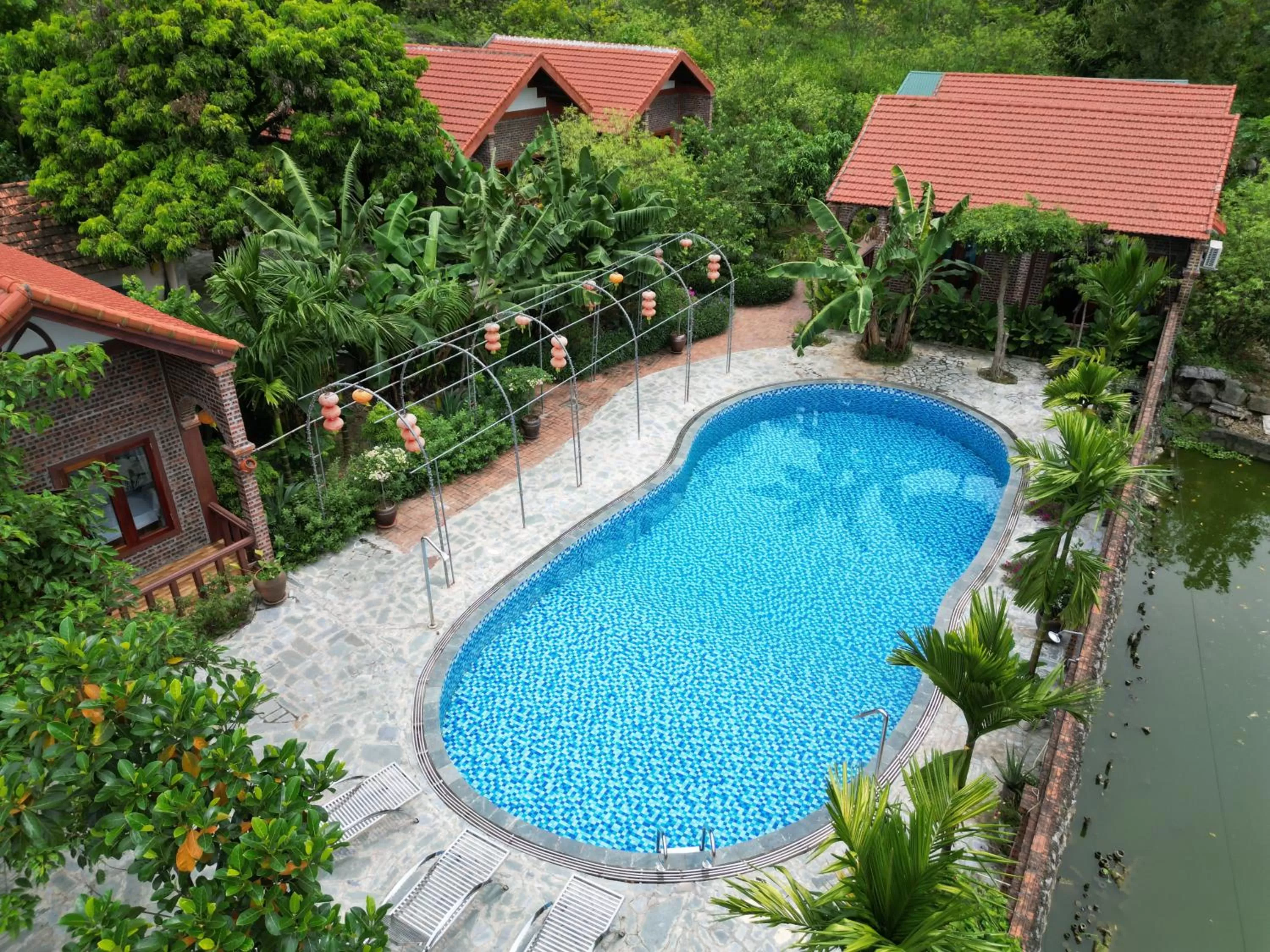 Bird's eye view in Phạm Gia Homestay Ecogarden