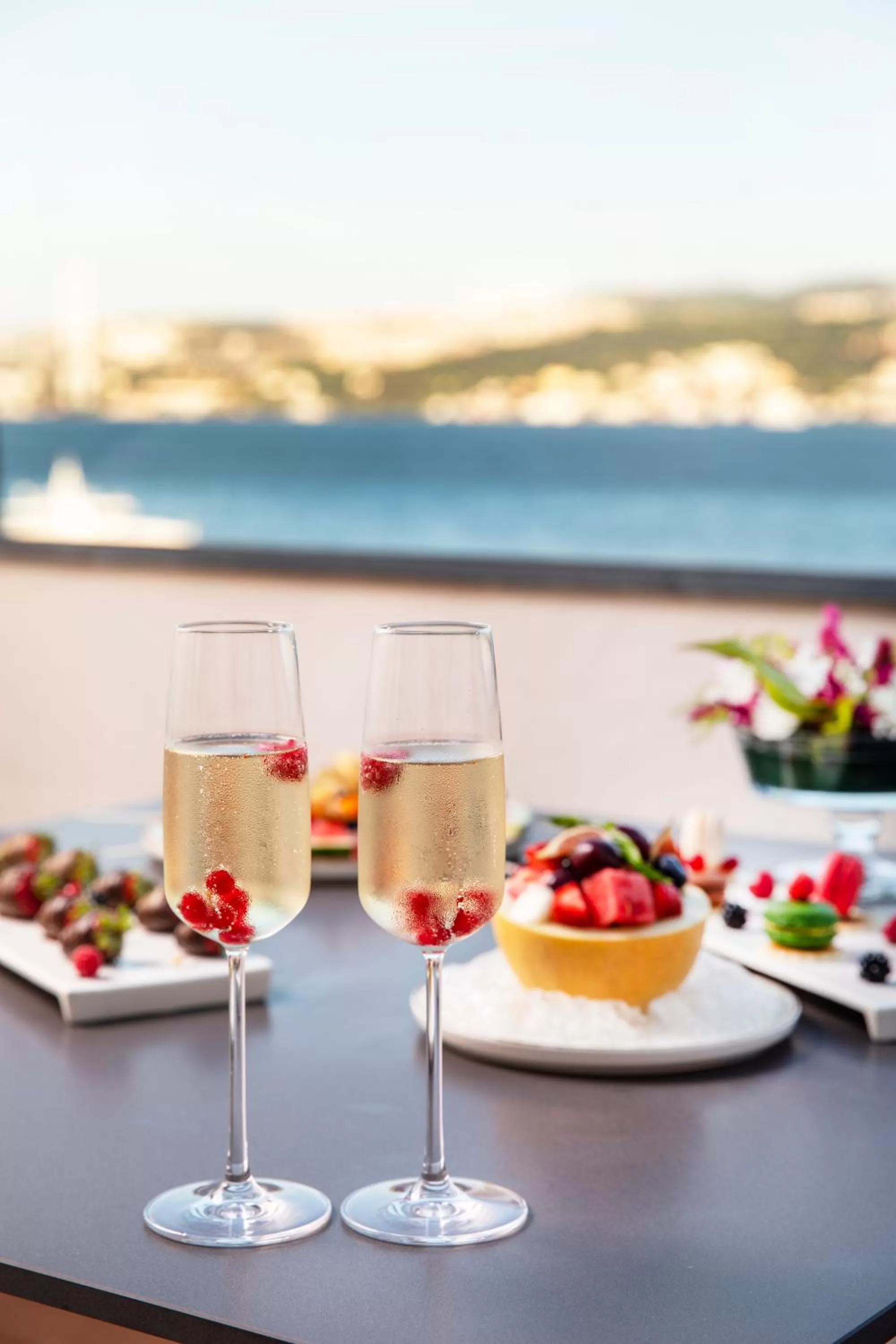 Food close-up in Shangri-La Bosphorus, Istanbul