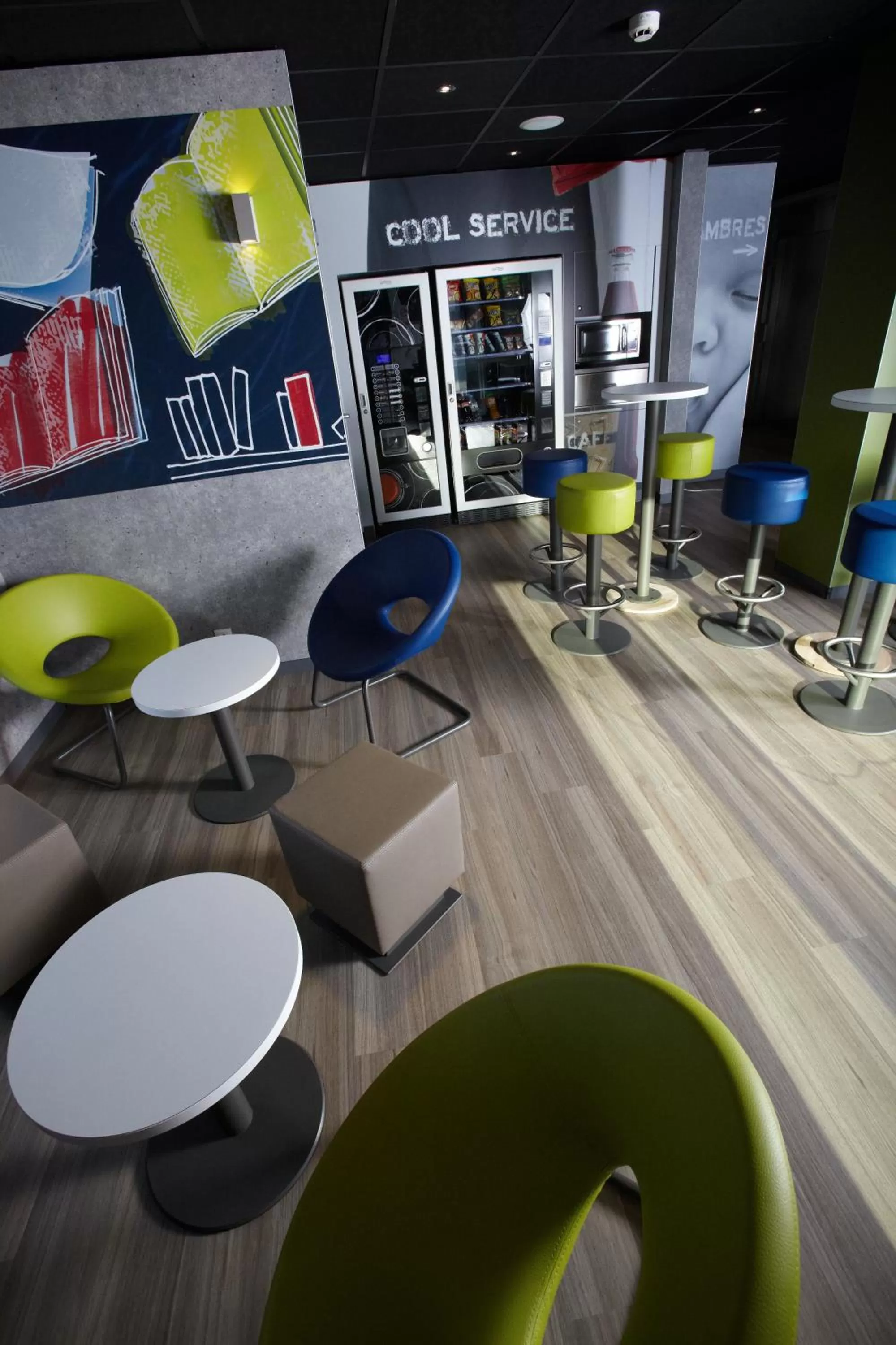 Lobby or reception in ibis budget Pontarlier